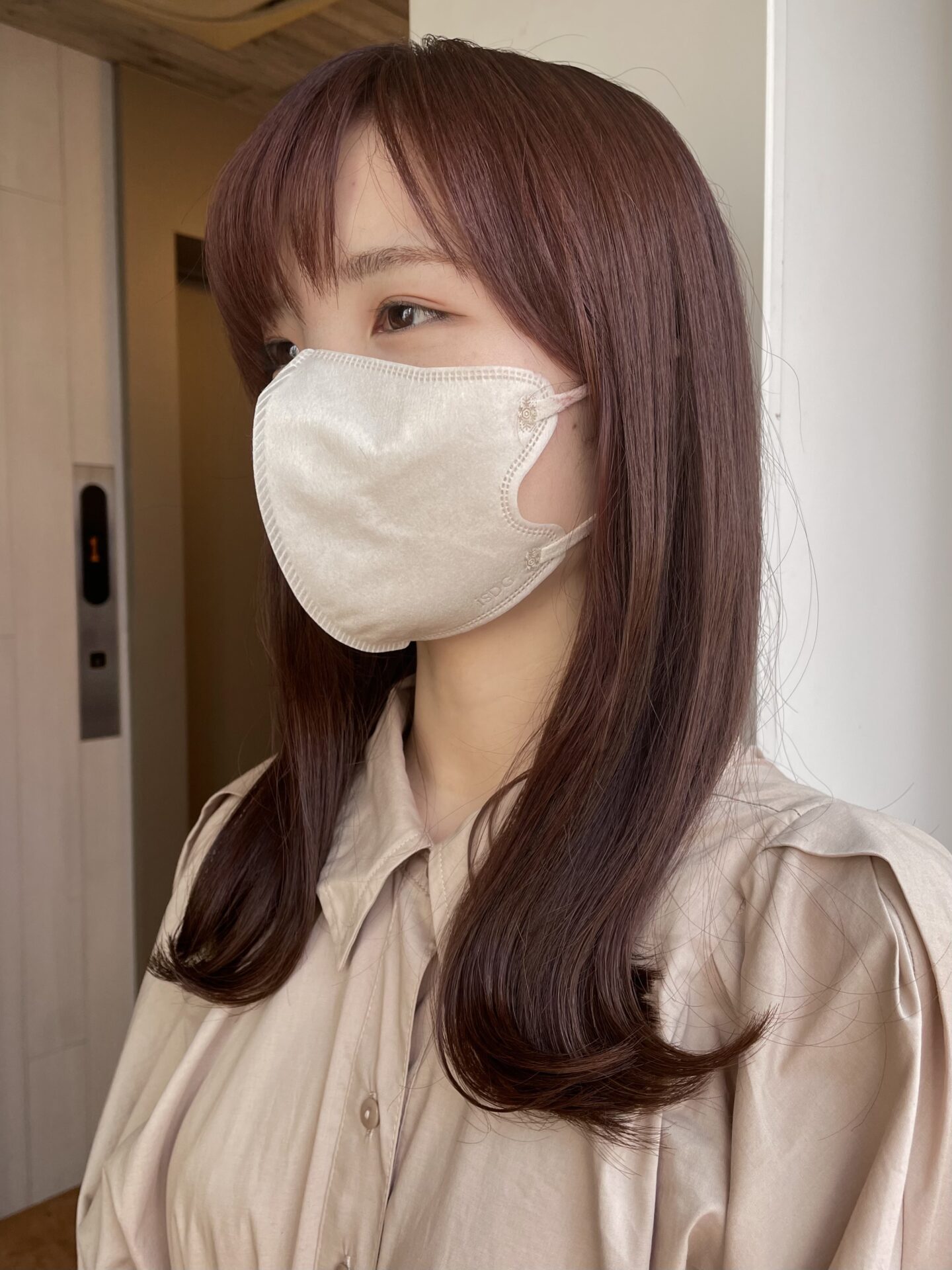 秋に向けてピンクブラウンも人気になってきました！