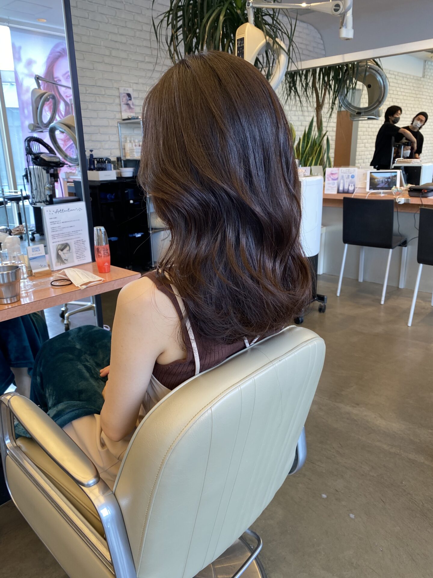 モカグレージュカラー