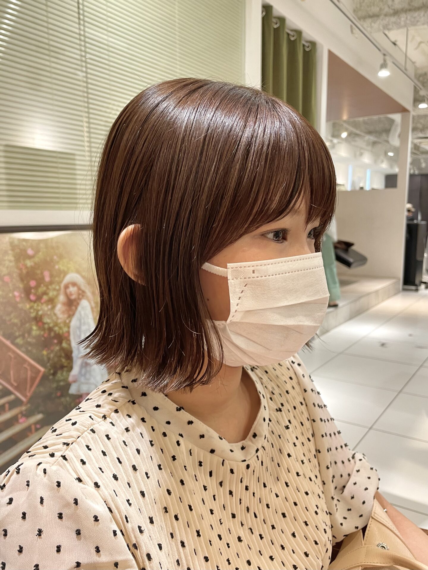 ぱつっとかわいい外ハネボブ