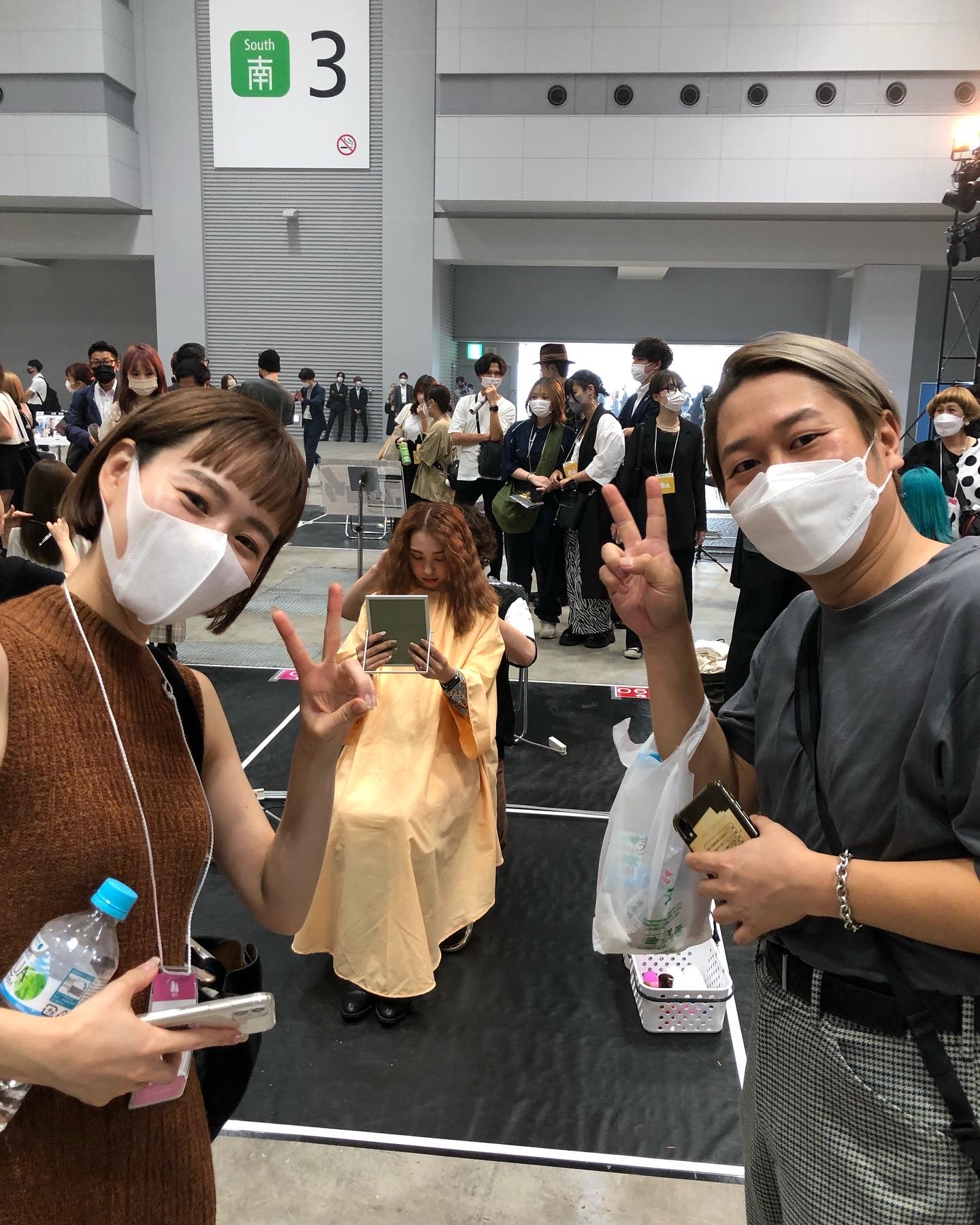 ミルボンさんのコンテストを見学