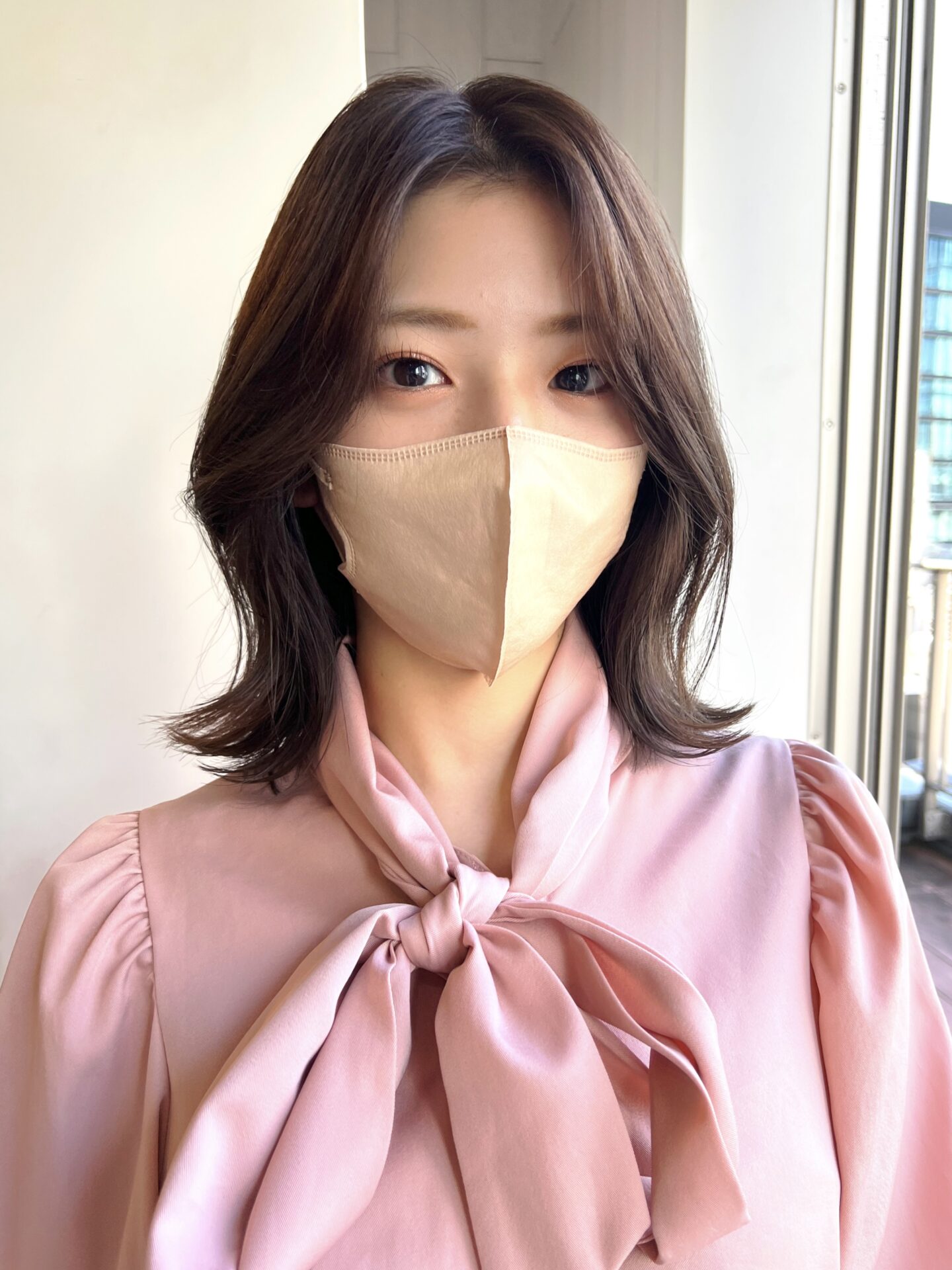 韓国風エギョモリヘア♪