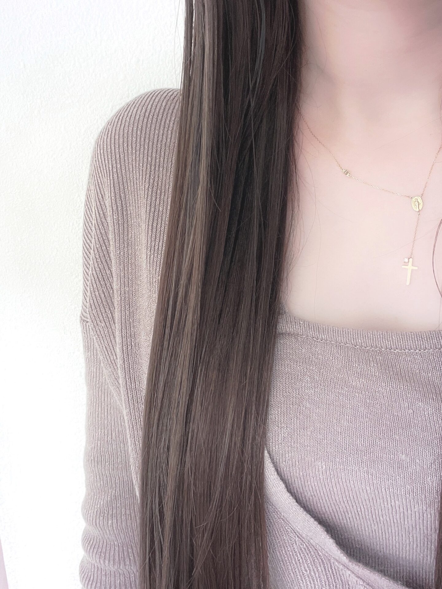 この秋冬はバイオレットグレージュでいってみます♪^ ^