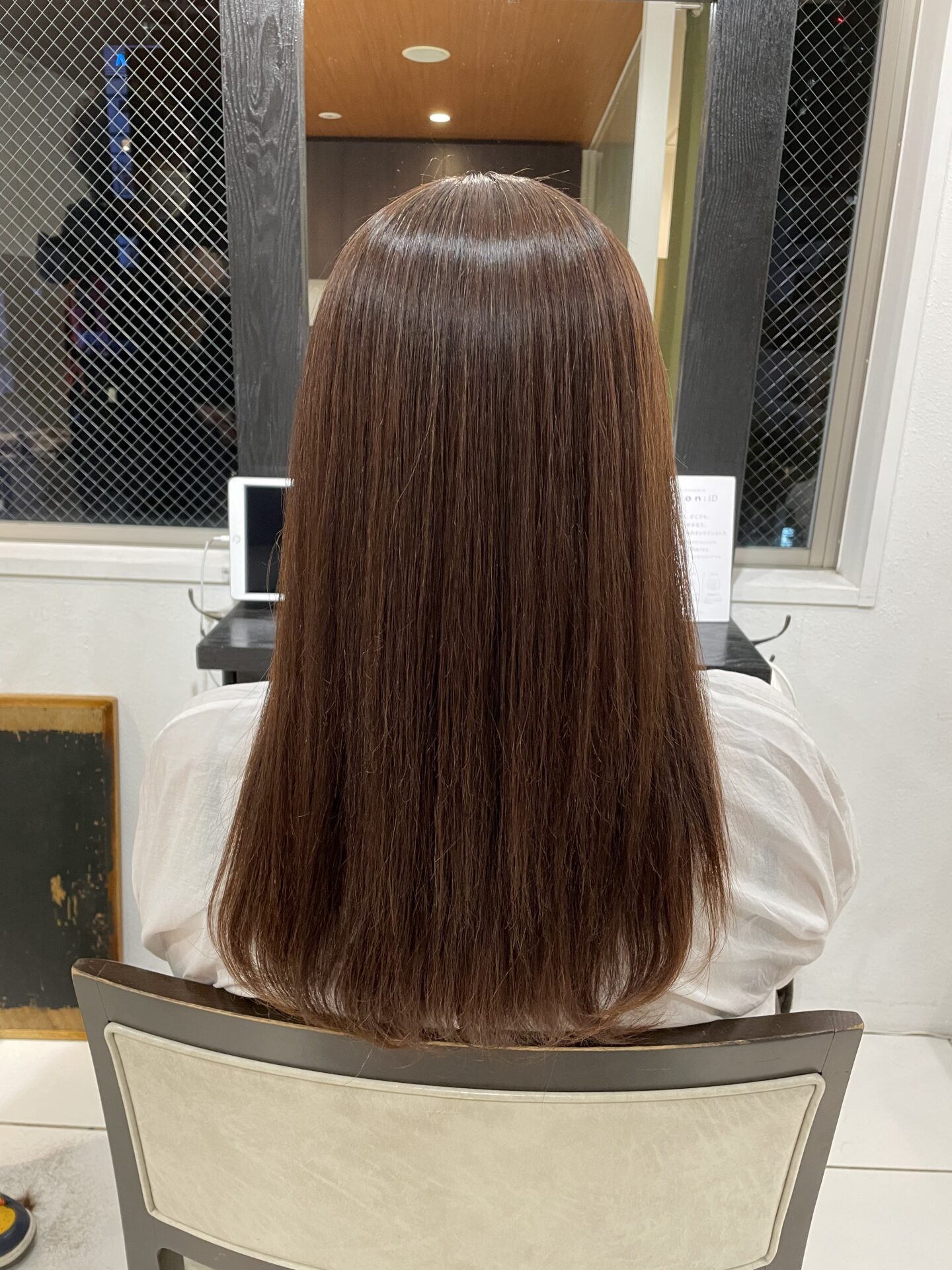 ストレートパーマレッスン