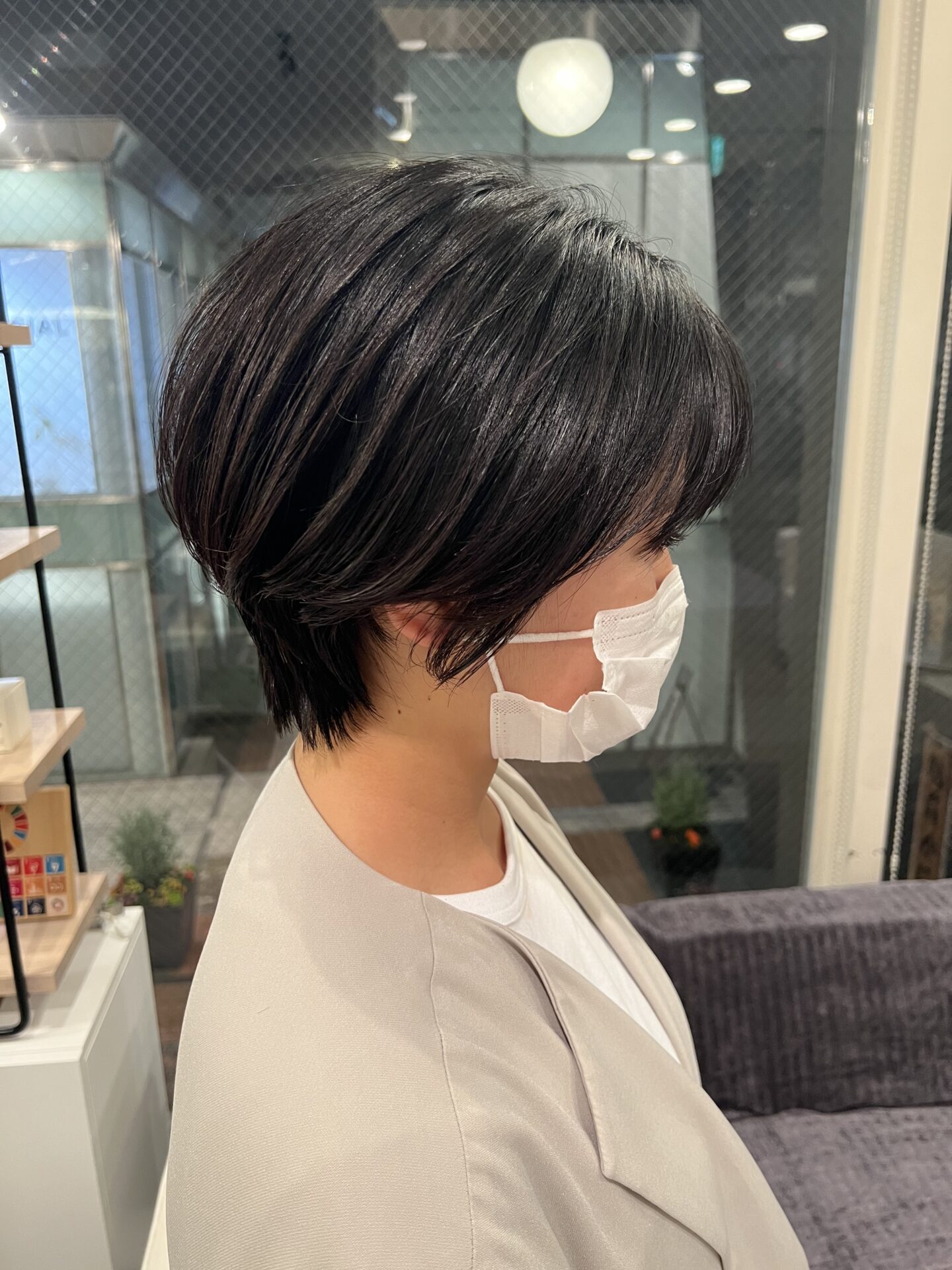 バッサリショート