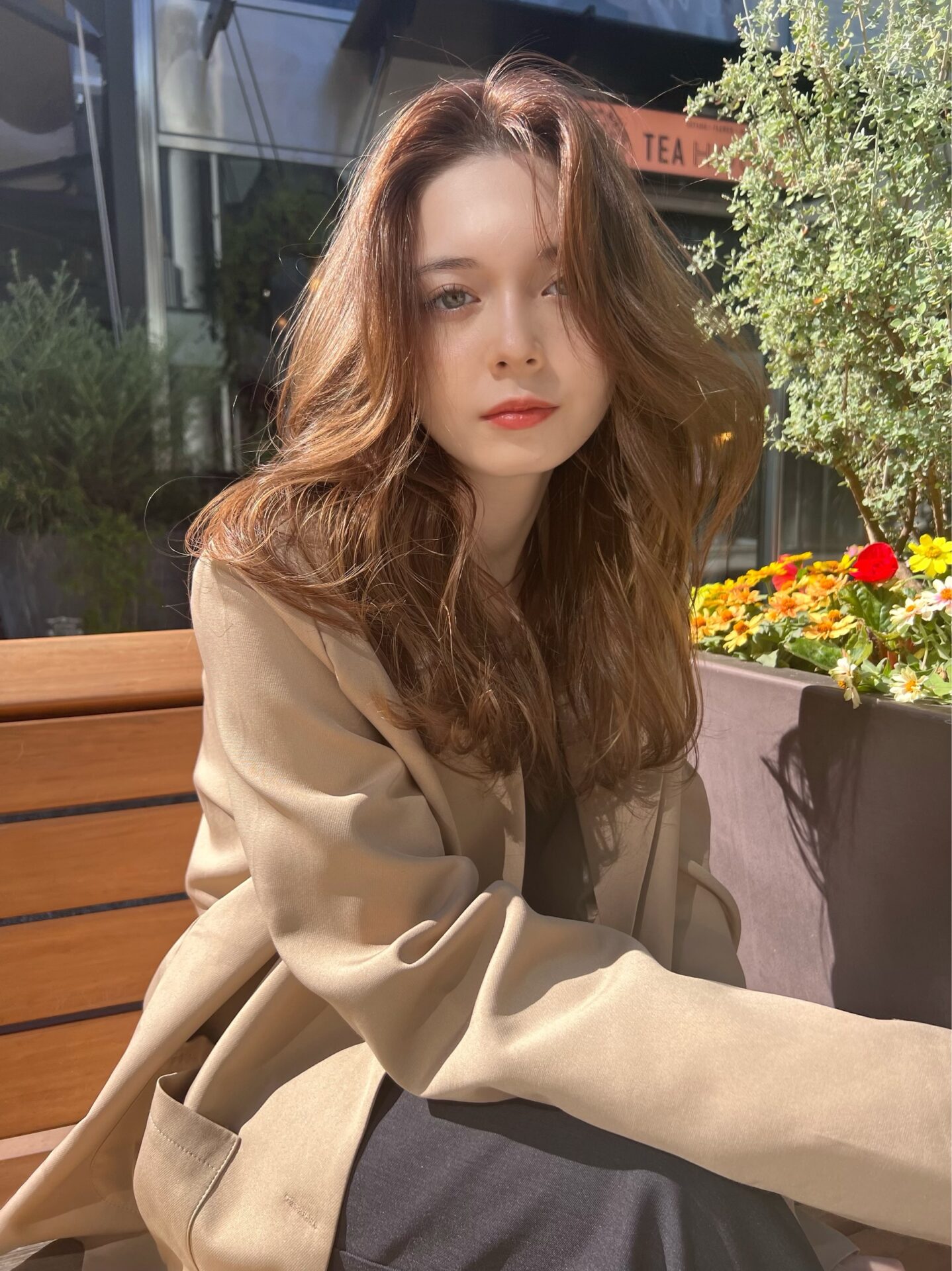 韓国女優のような上品ヘア