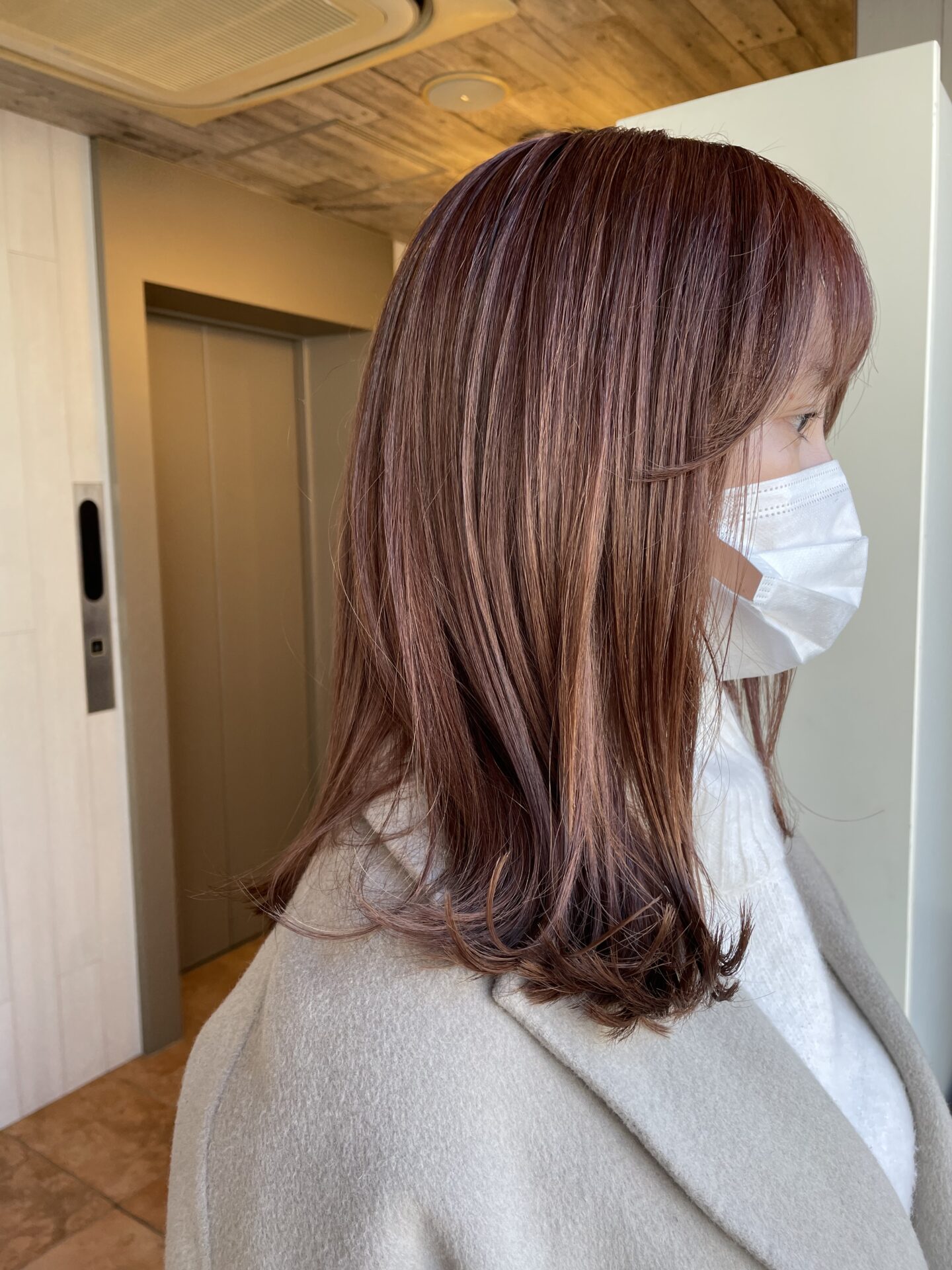 暖色カラーもやってます！！