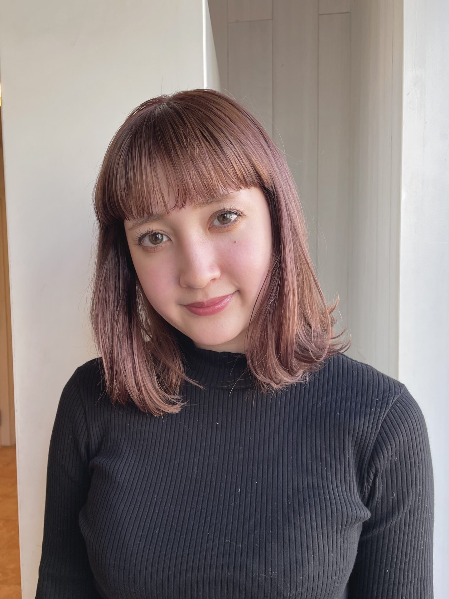 暖色カラーもやってます♪