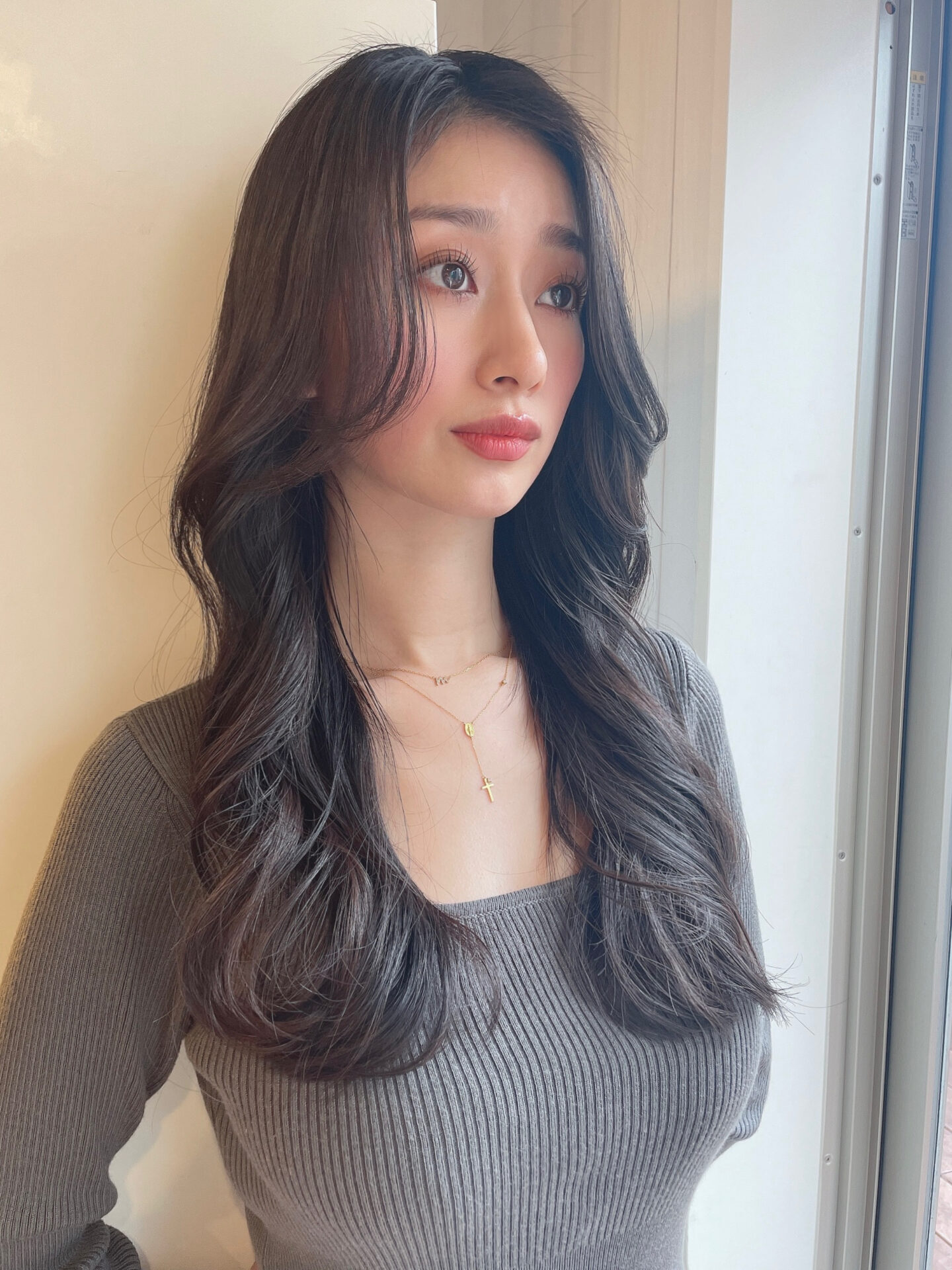 冬でもツヤっと柔らかくお上品さをプラス♪^ ^