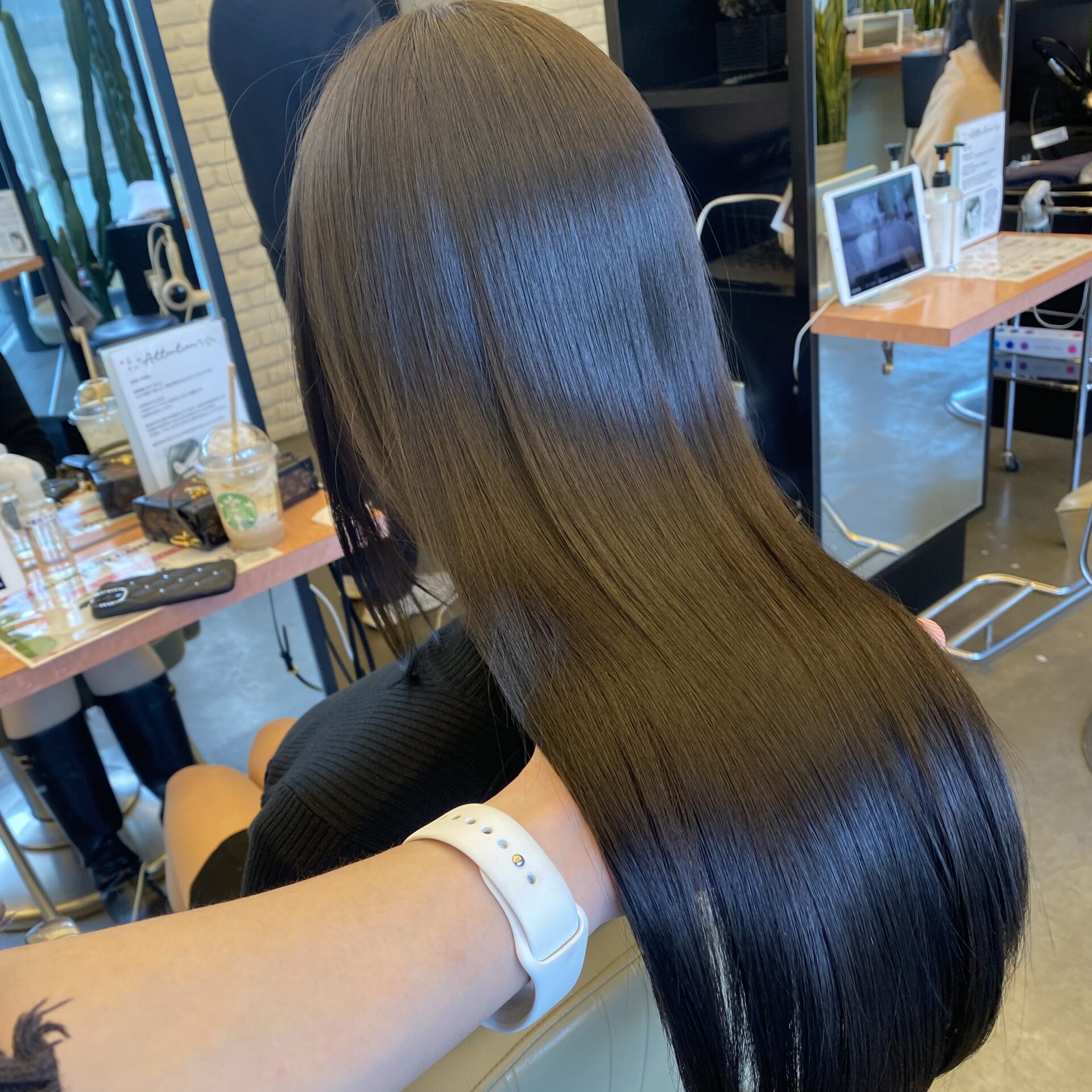 【竹ノ上　剛貴】透けるダークグレージュ