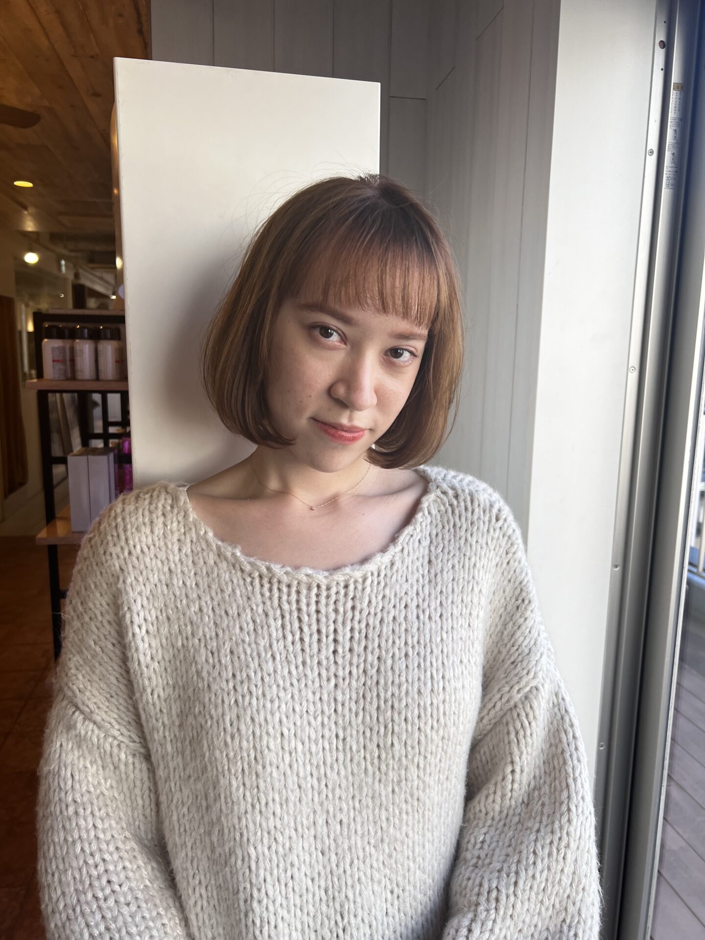 バッサリカット！シンプルボブスタイル