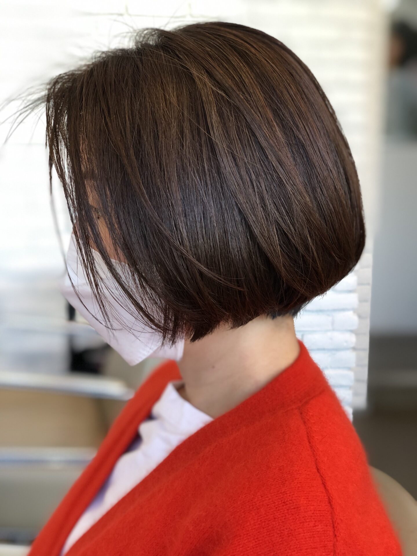 切るよ切るよスッキリボブのオーダーが多いいよ