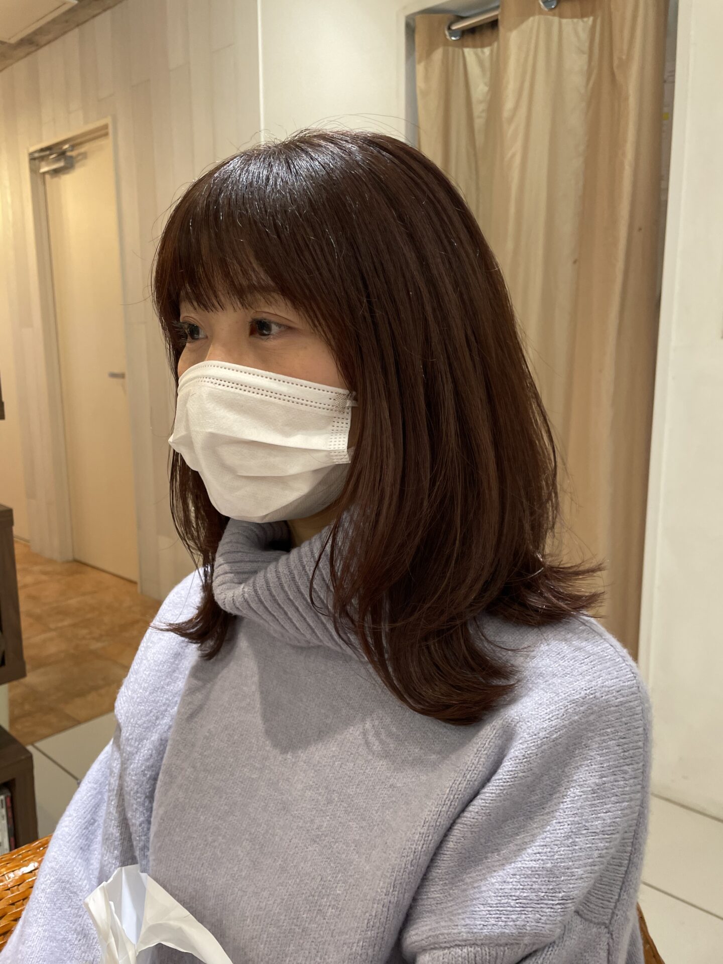 レイヤーをいれてくびれヘアに大変身♪