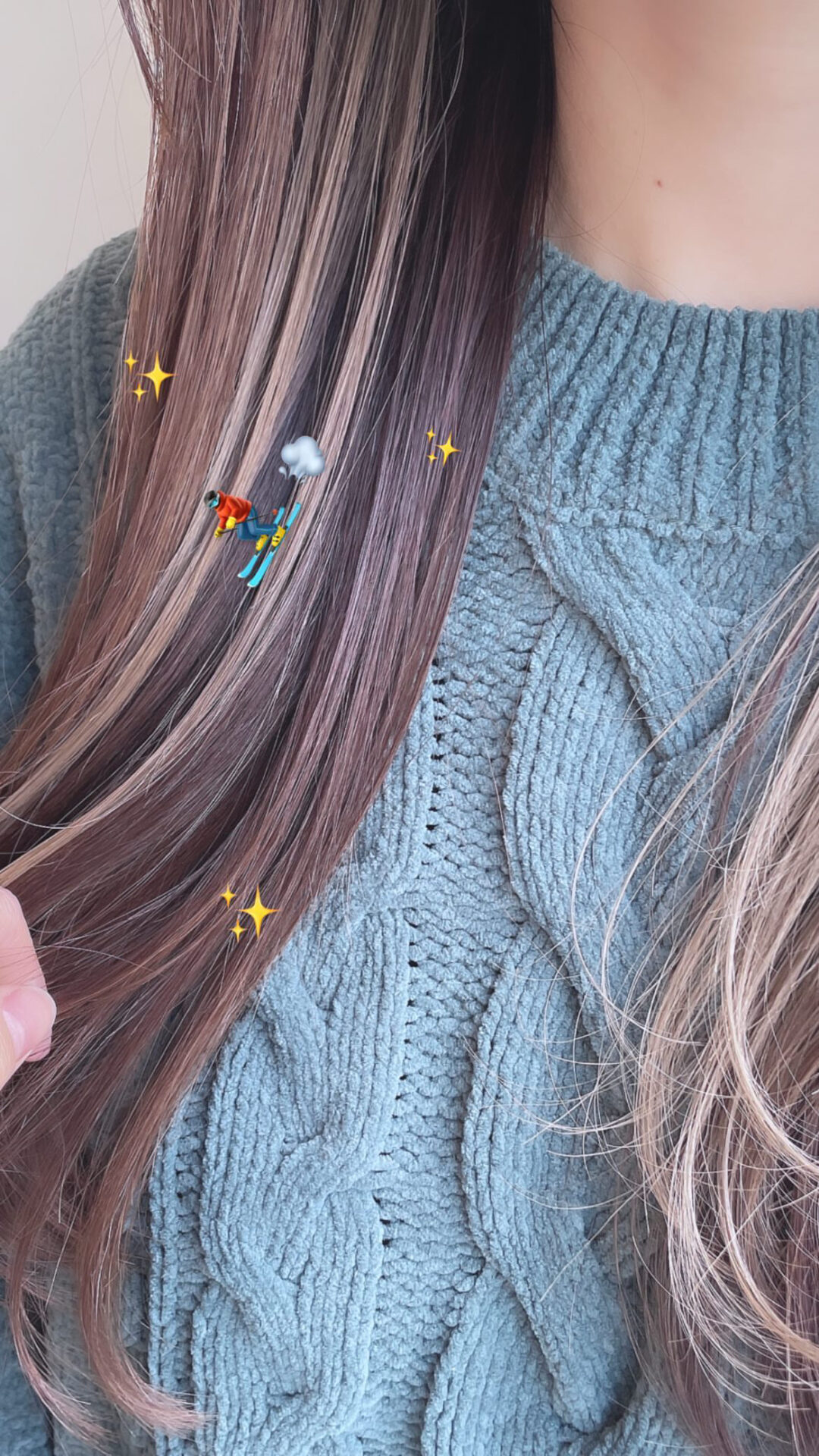 春先どりヘア♪ツヤ感たっぷりなラテカラーがオススメです♪^ ^