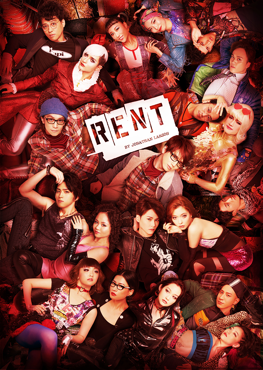 ミュージカル『RENT』のヘアで参加させていただきました♪