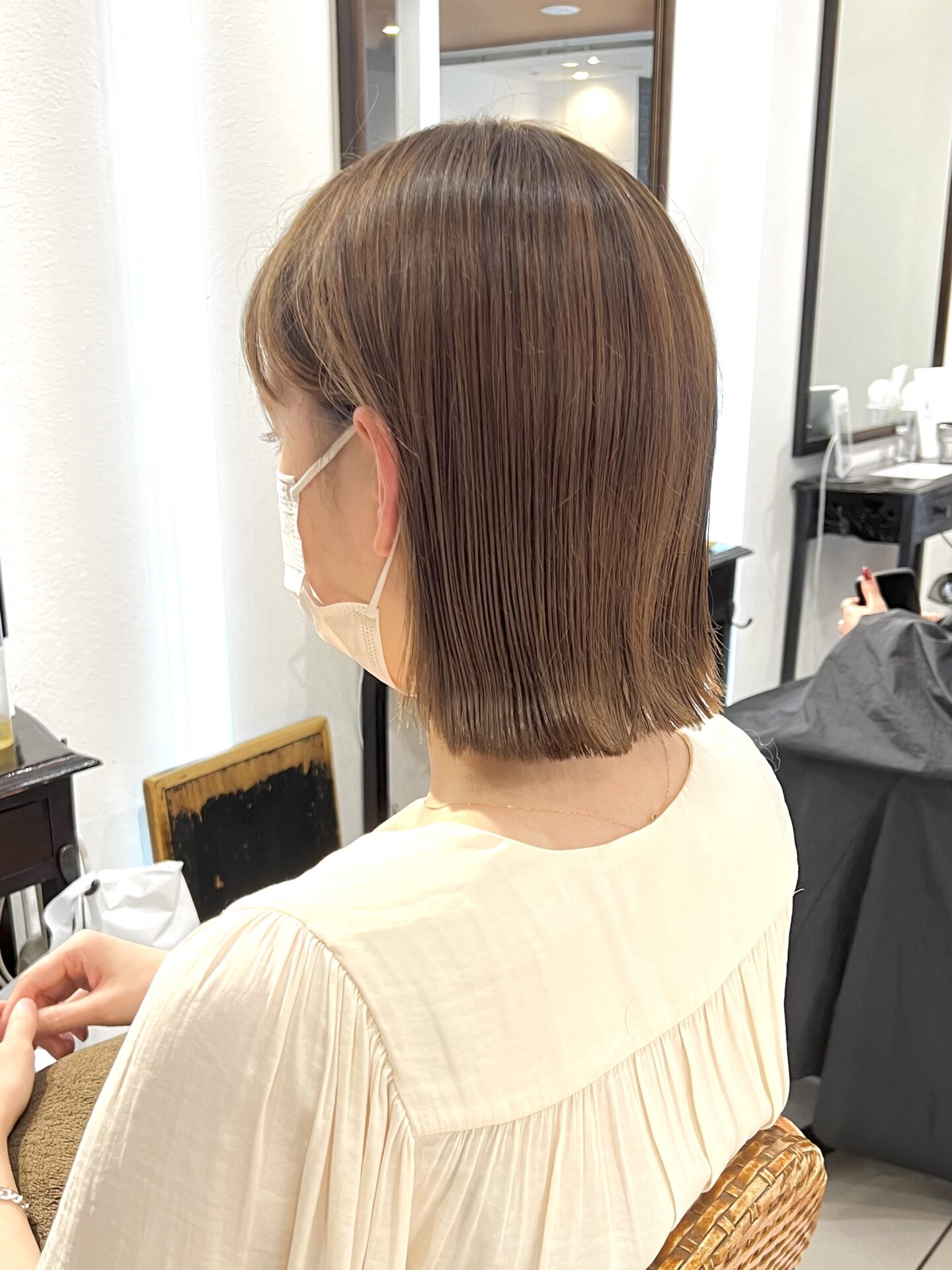 ブリーチなしで外国人風ベージュ！