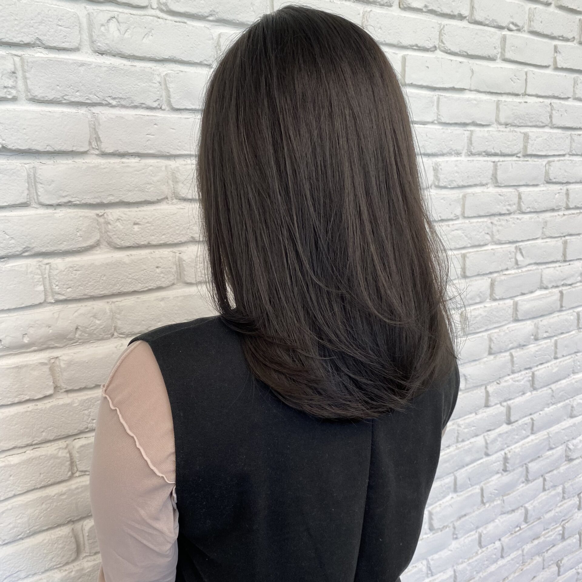 【竹ノ上　剛貴】暗髪×ミディアムレイヤー