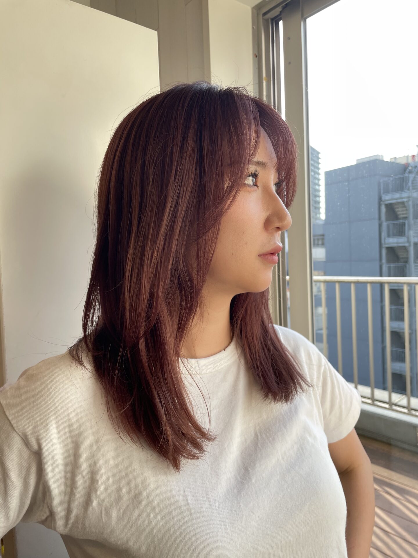 夏に向けてピンクベージュカラーが人気です！