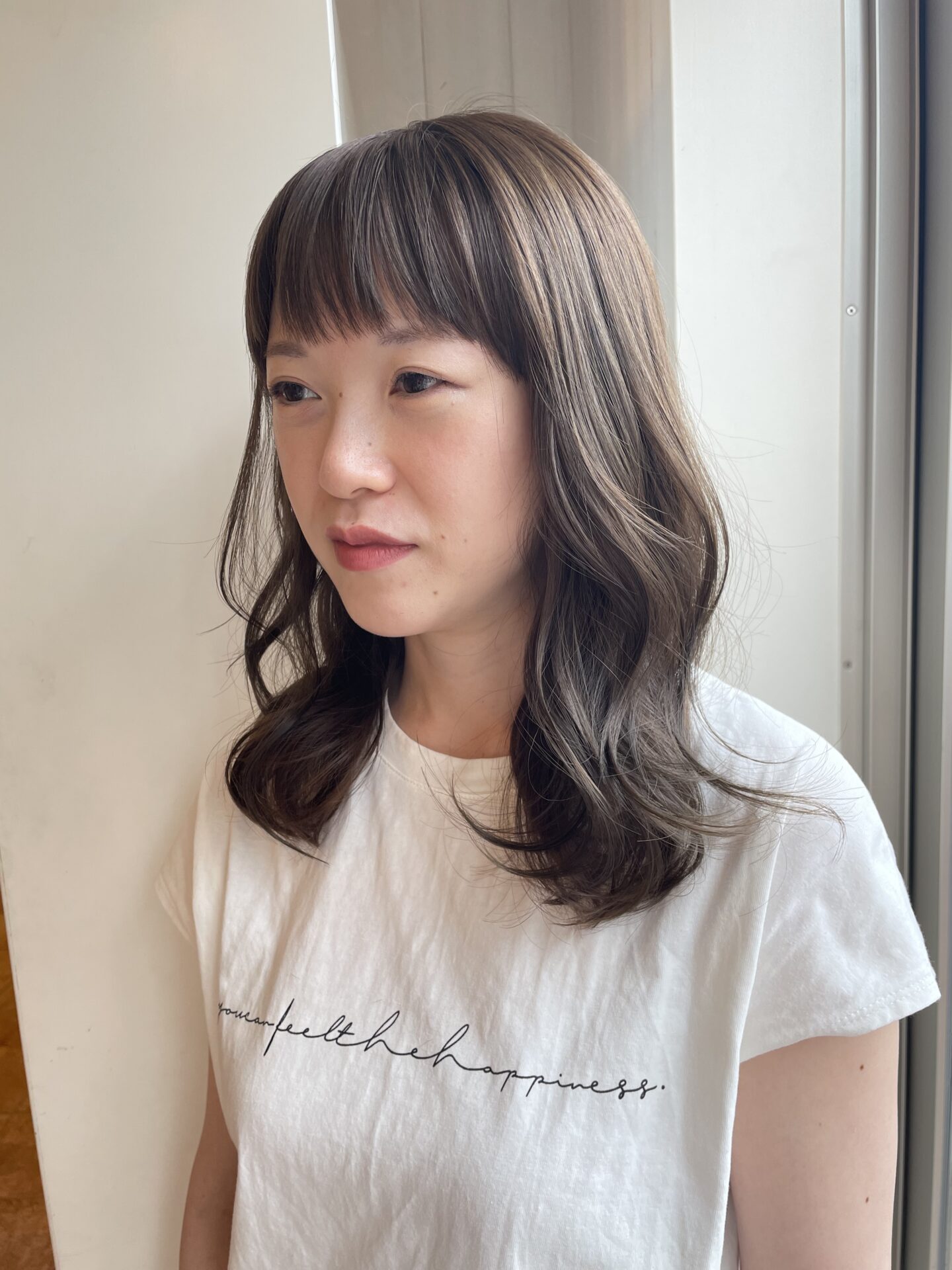 オリーブグレージュカラーが最近キテます！ビフォーアフター