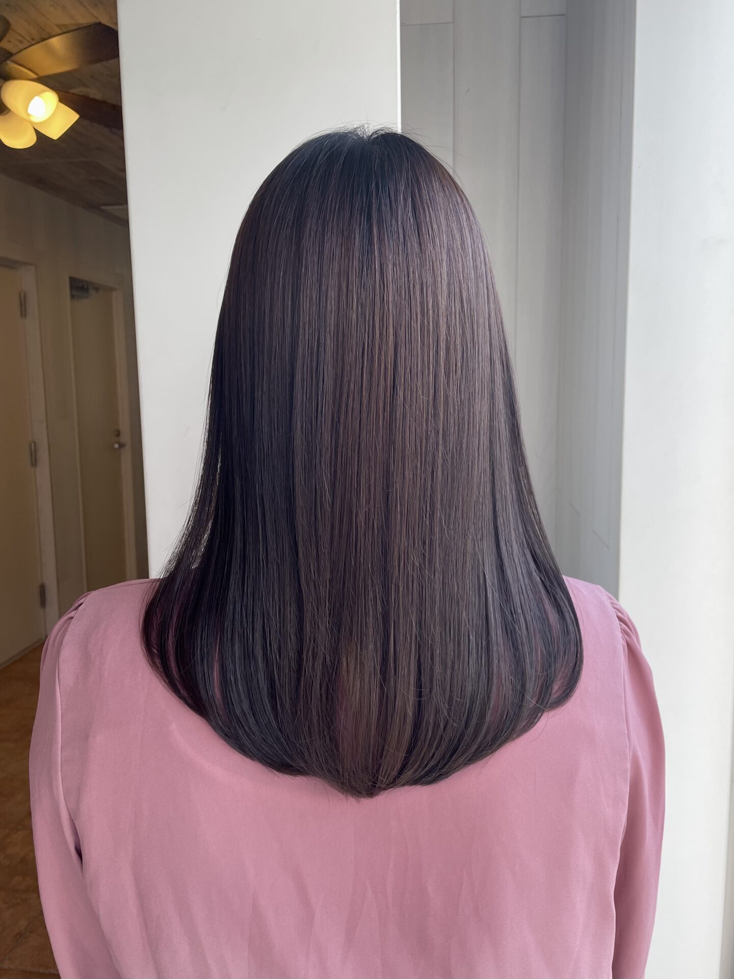 ストレートパーマで梅雨対策！お客様ビフォーアフター