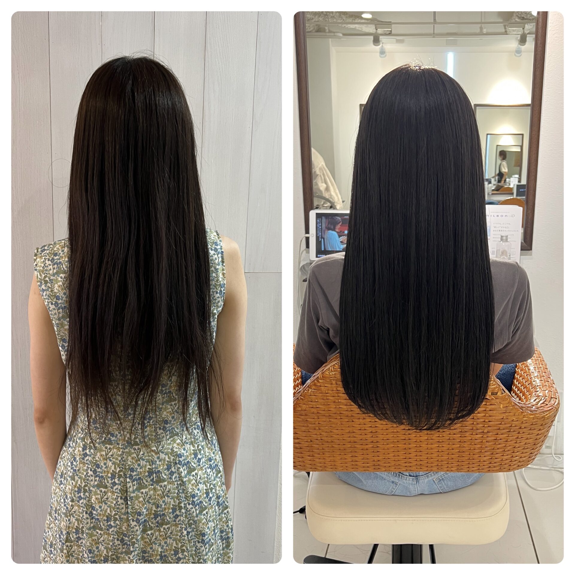 1年でここまで綺麗に！1年かけて綺麗に伸ばせるロングヘアーに！