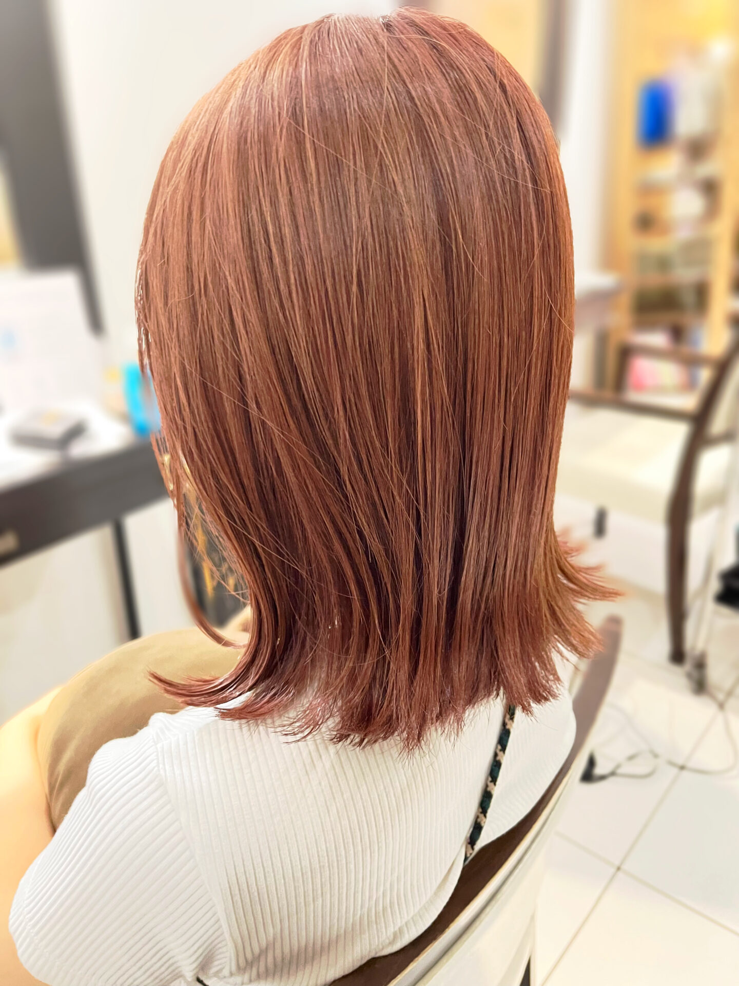 肌なじみのよいオレンジブラウン