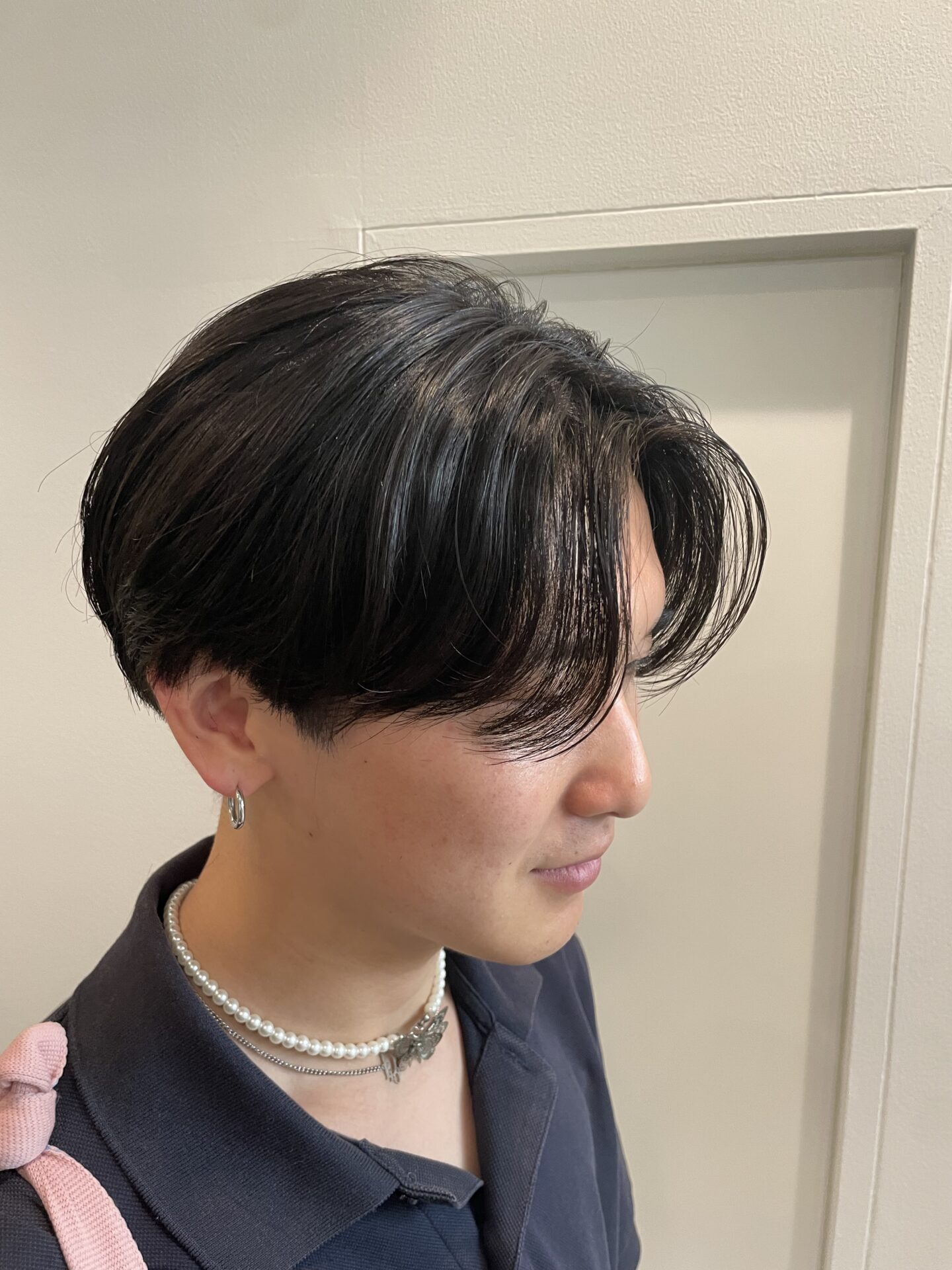 韓国ヘア　センターパート