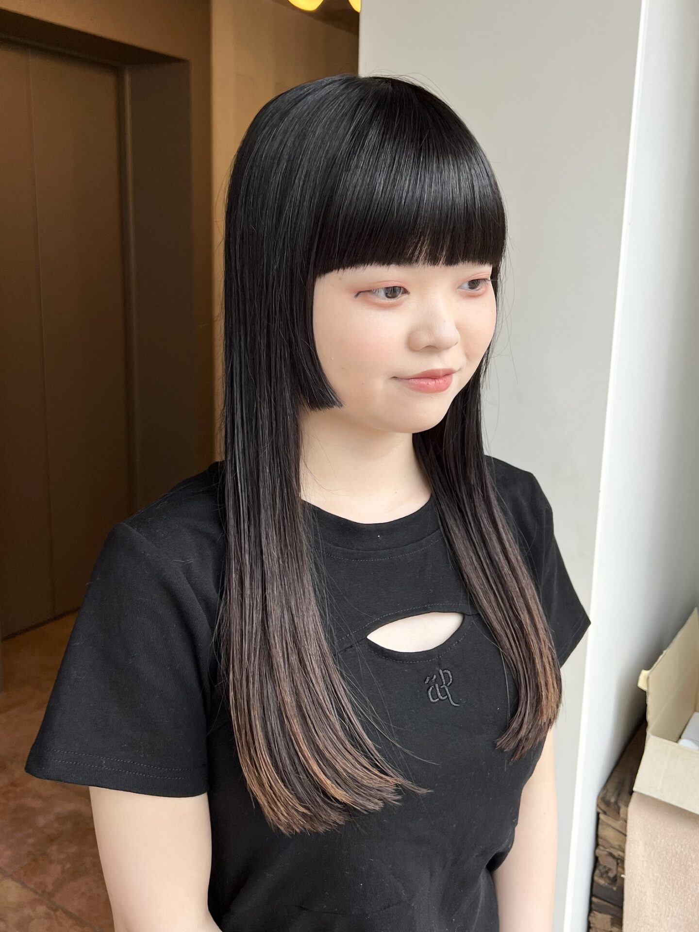 今時期必須！コスメストレート！ブリーチ毛◎