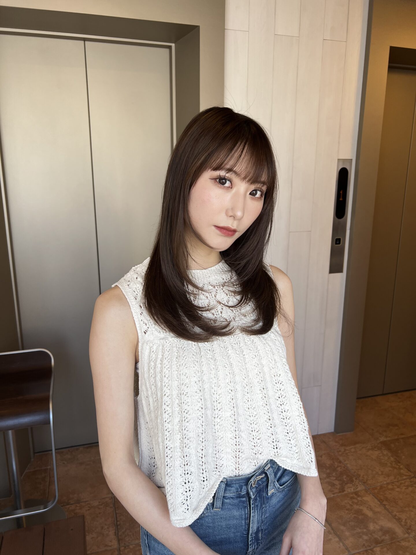 最旬　レイヤー　ウルフカット