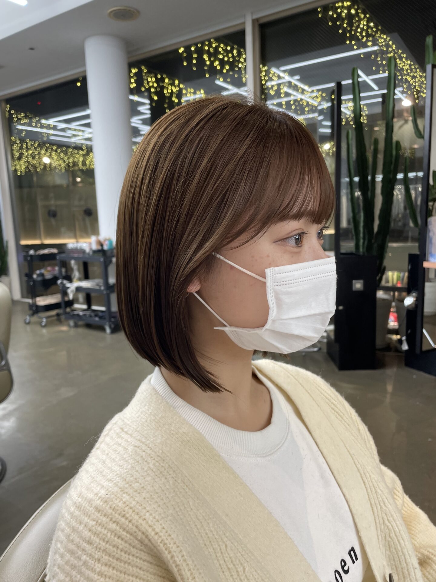 イメチェン!!フラットボブ☺︎︎