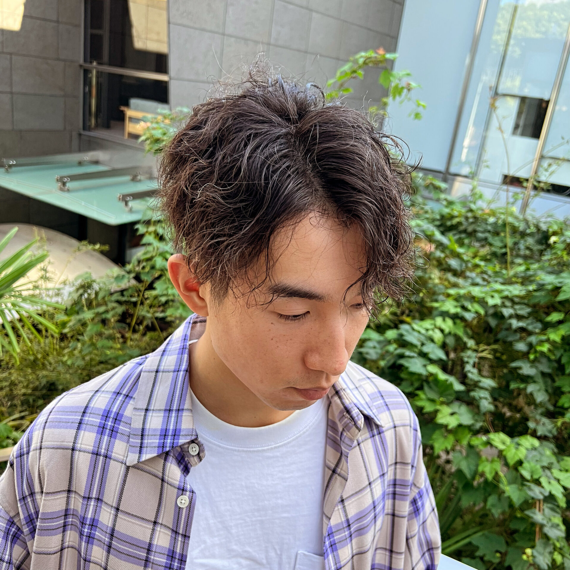 【ツイストパーマ】