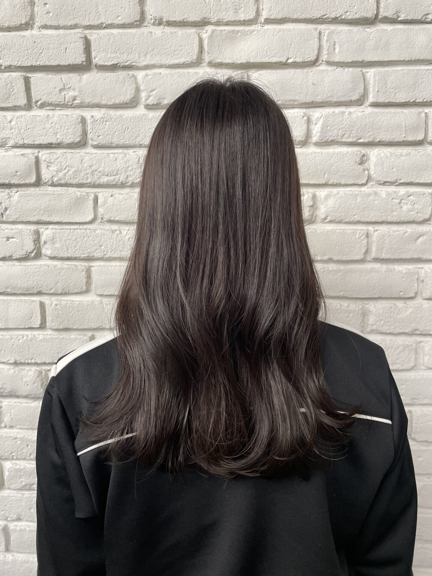 秋に向けて栗色カラーbefore after