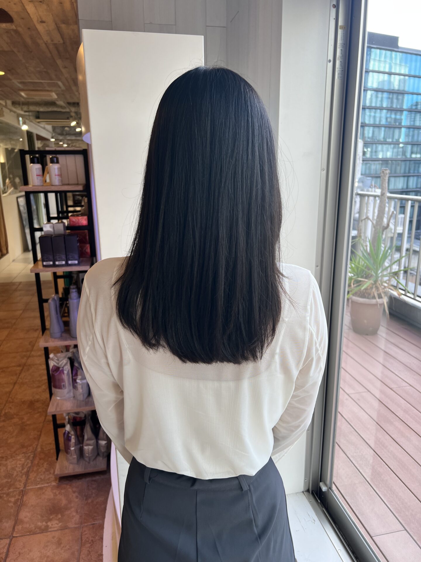 艶々ロングとオージュアトリートメント