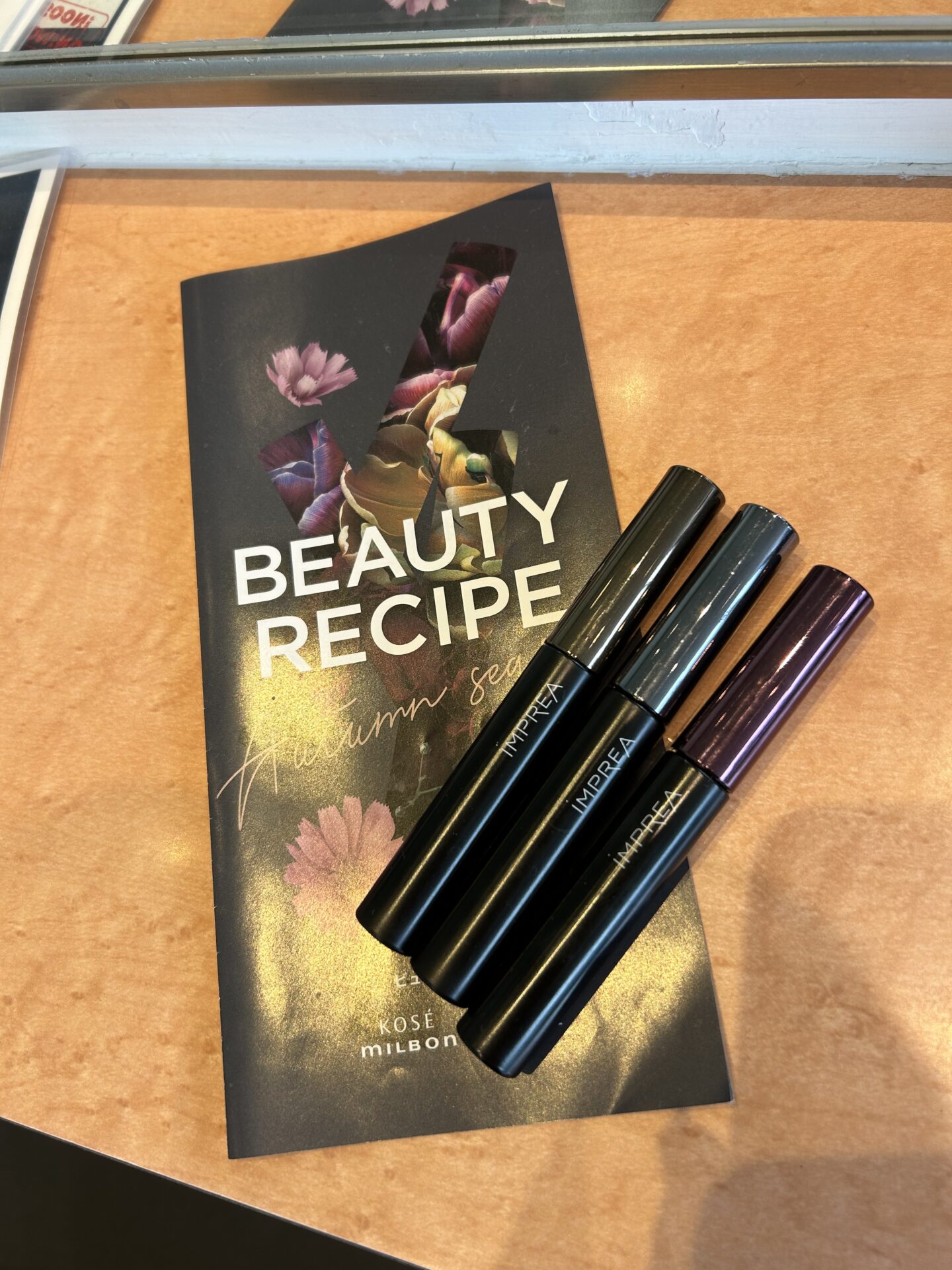 秋色眉マスカラ🍂