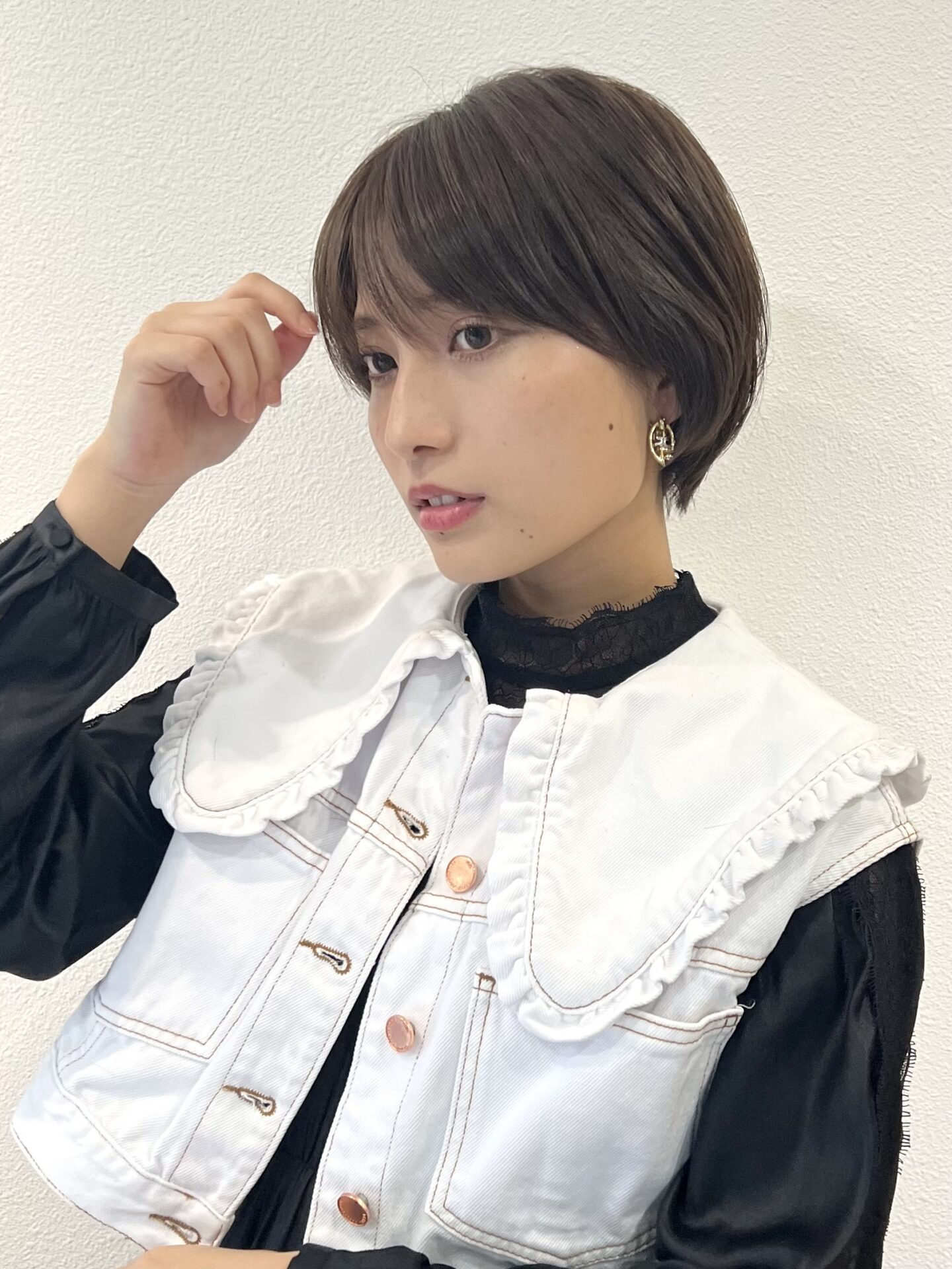 丸みショートボブ