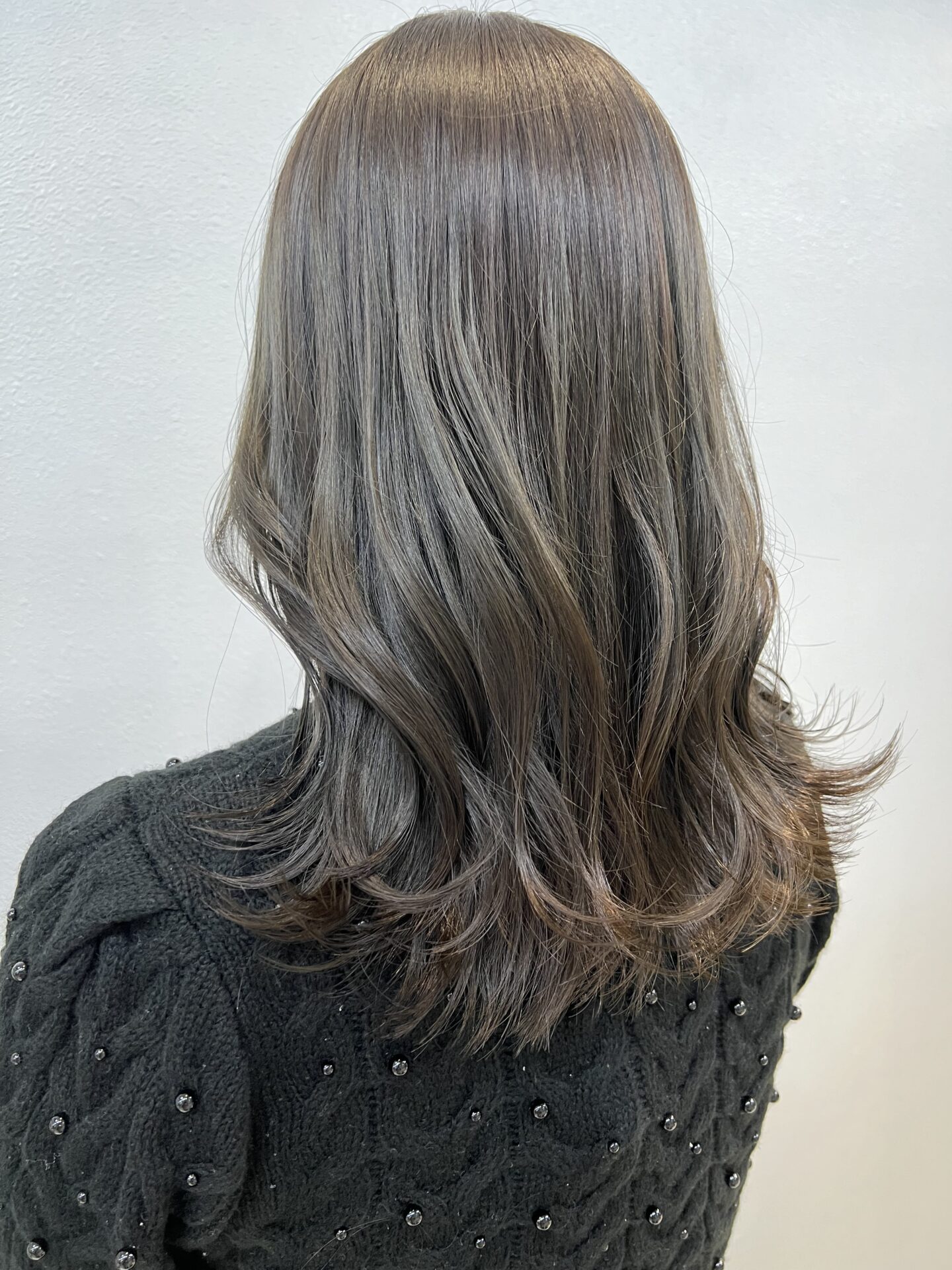 【稲田】シアーグレージュカラー