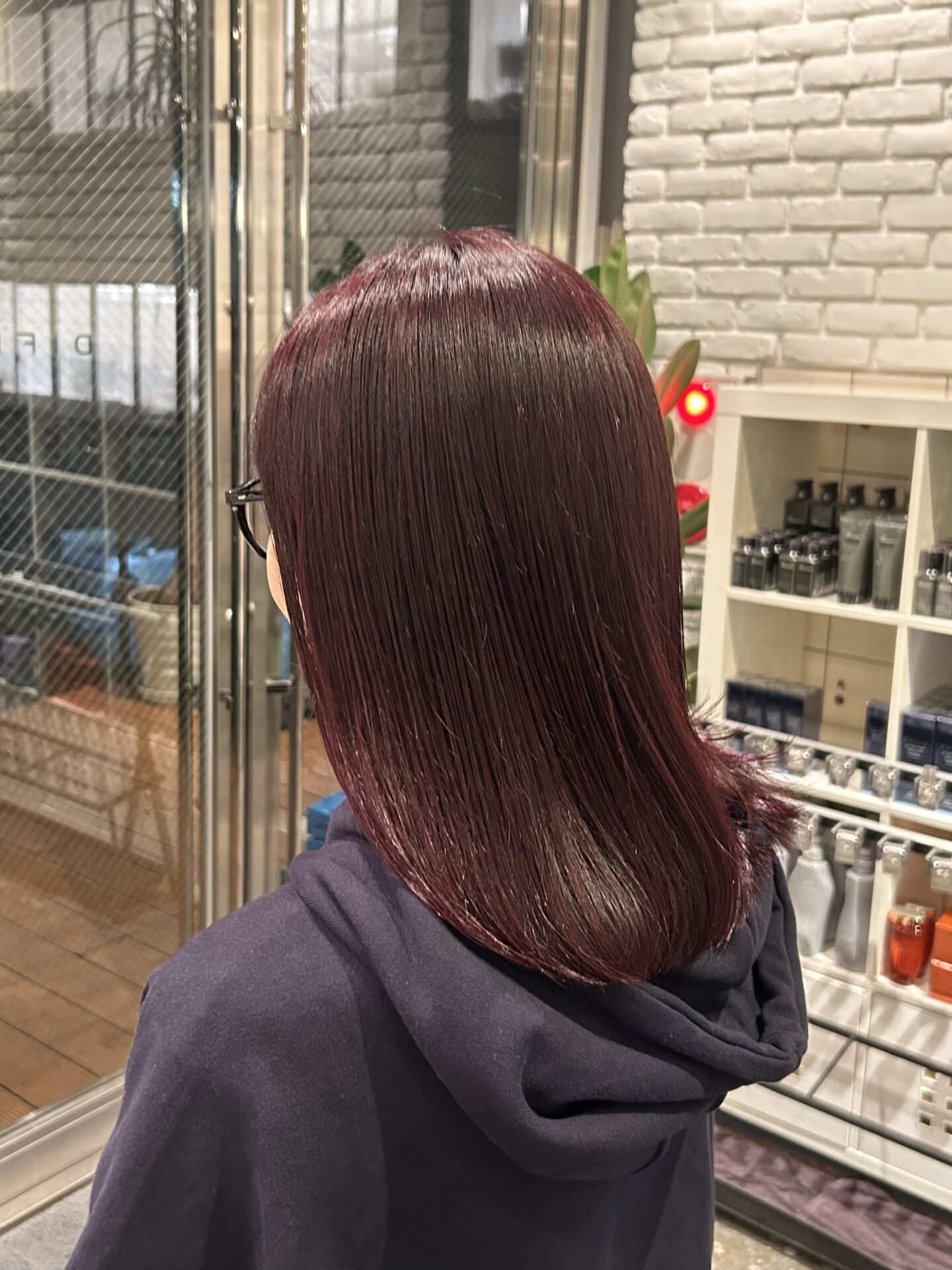 ボルドーカラー❤️