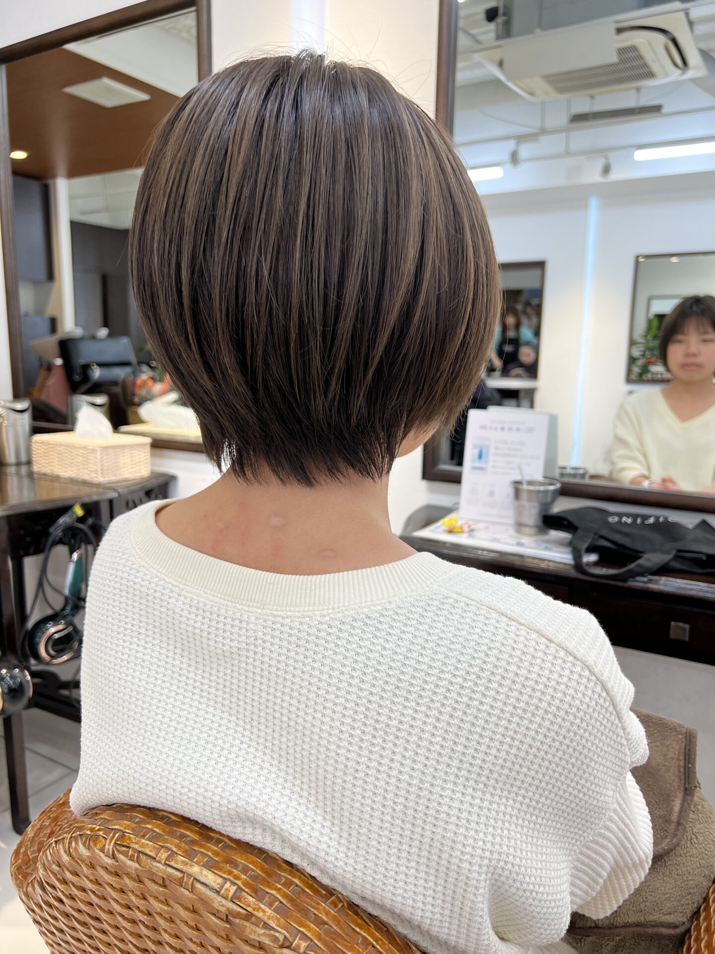 再現性の高いカット♪