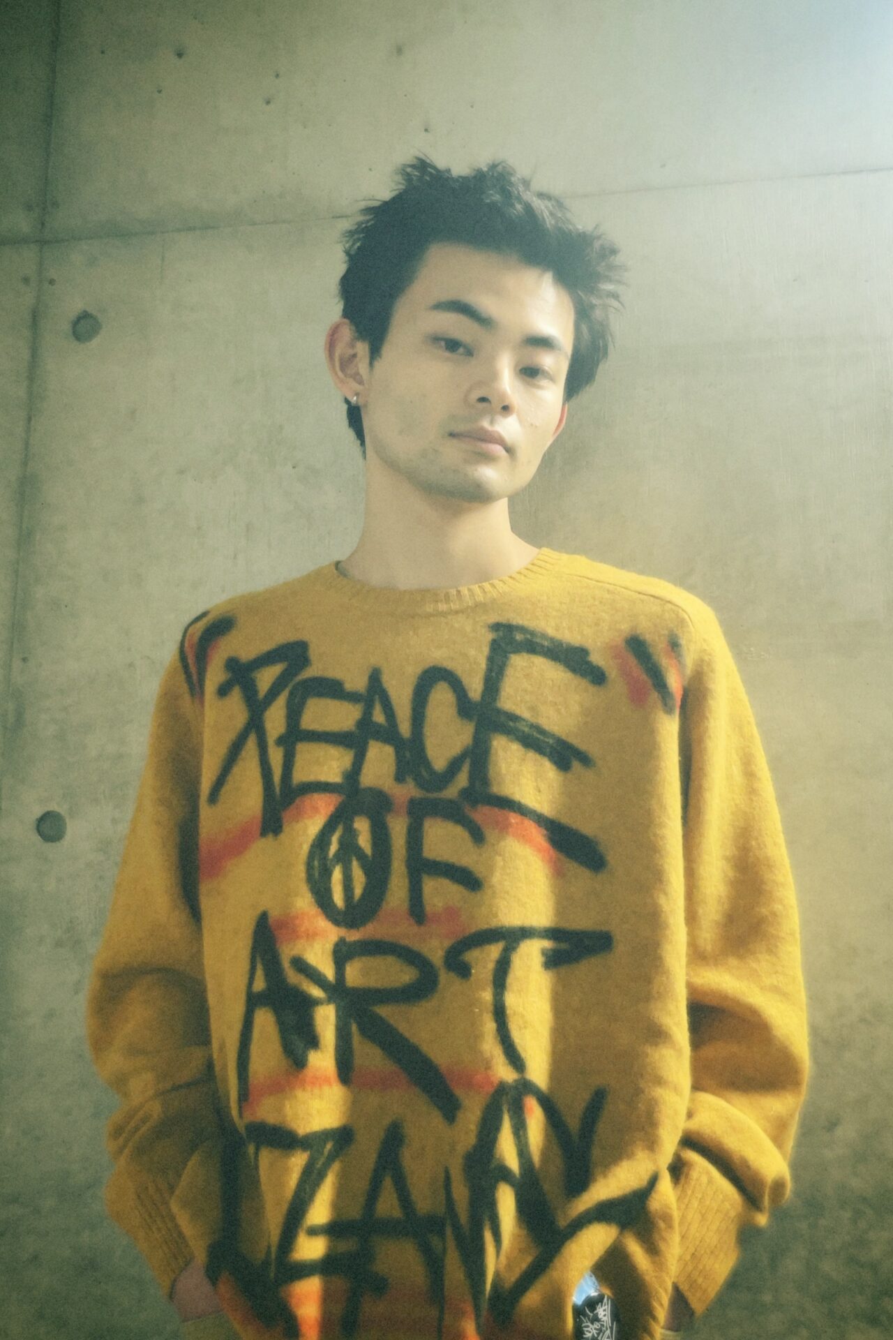 メンズスパイキーショート