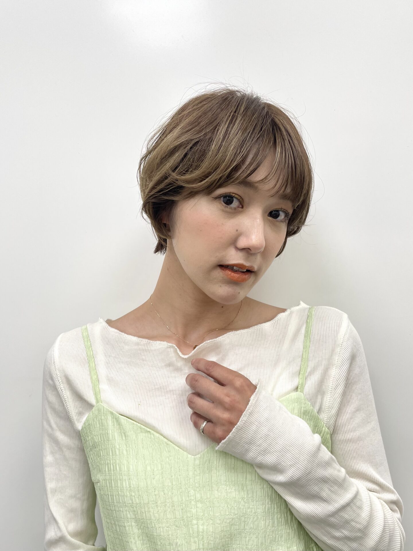 柔らかショートヘア