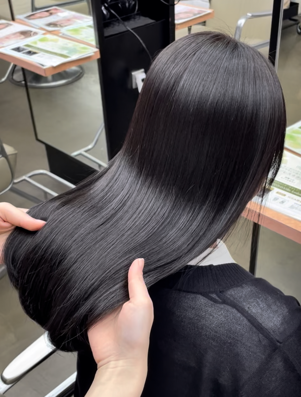 おすすめ！髪質改善級ストレート×カラー☆