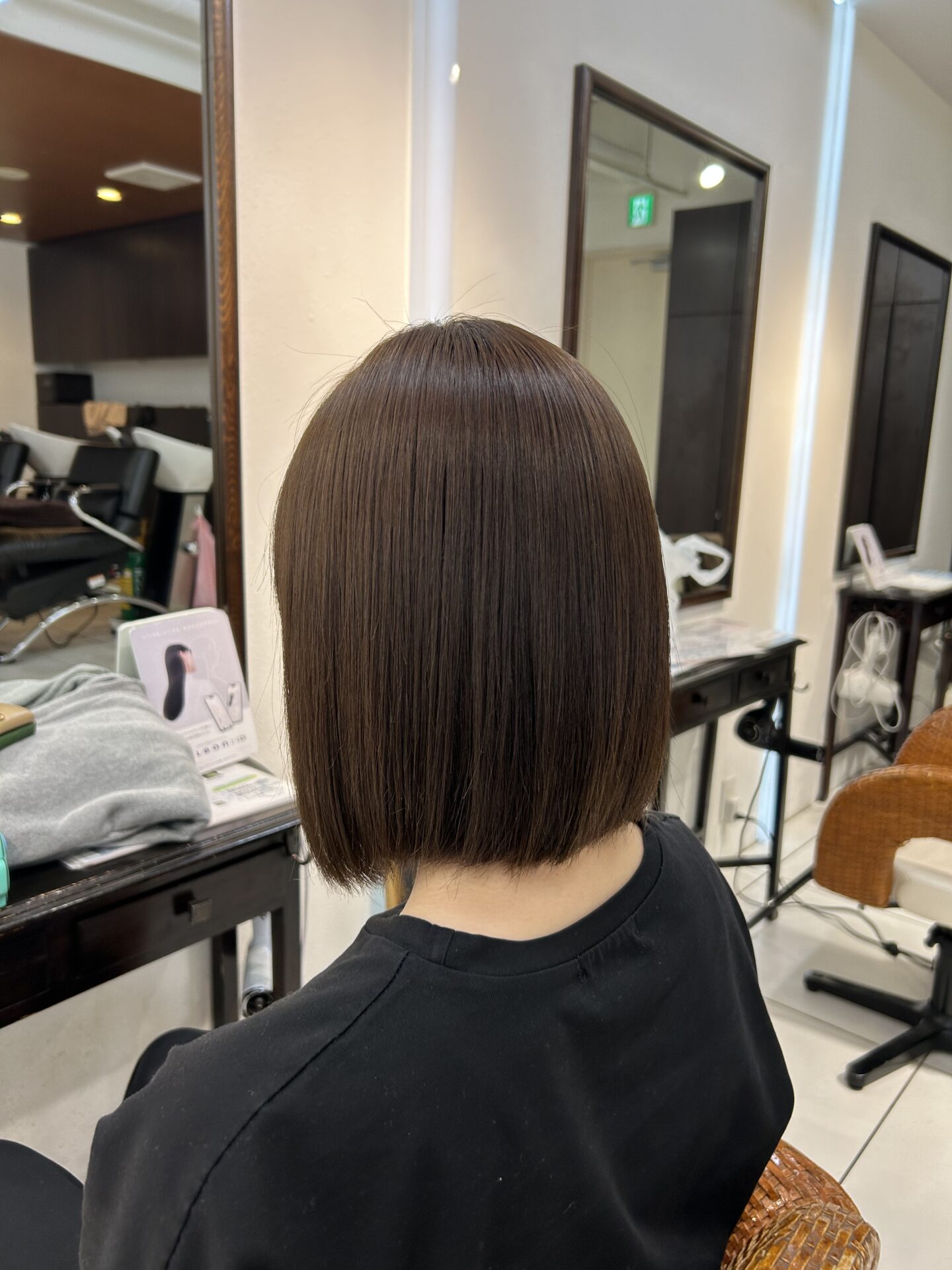 乾かすだけで艶々髪✨️