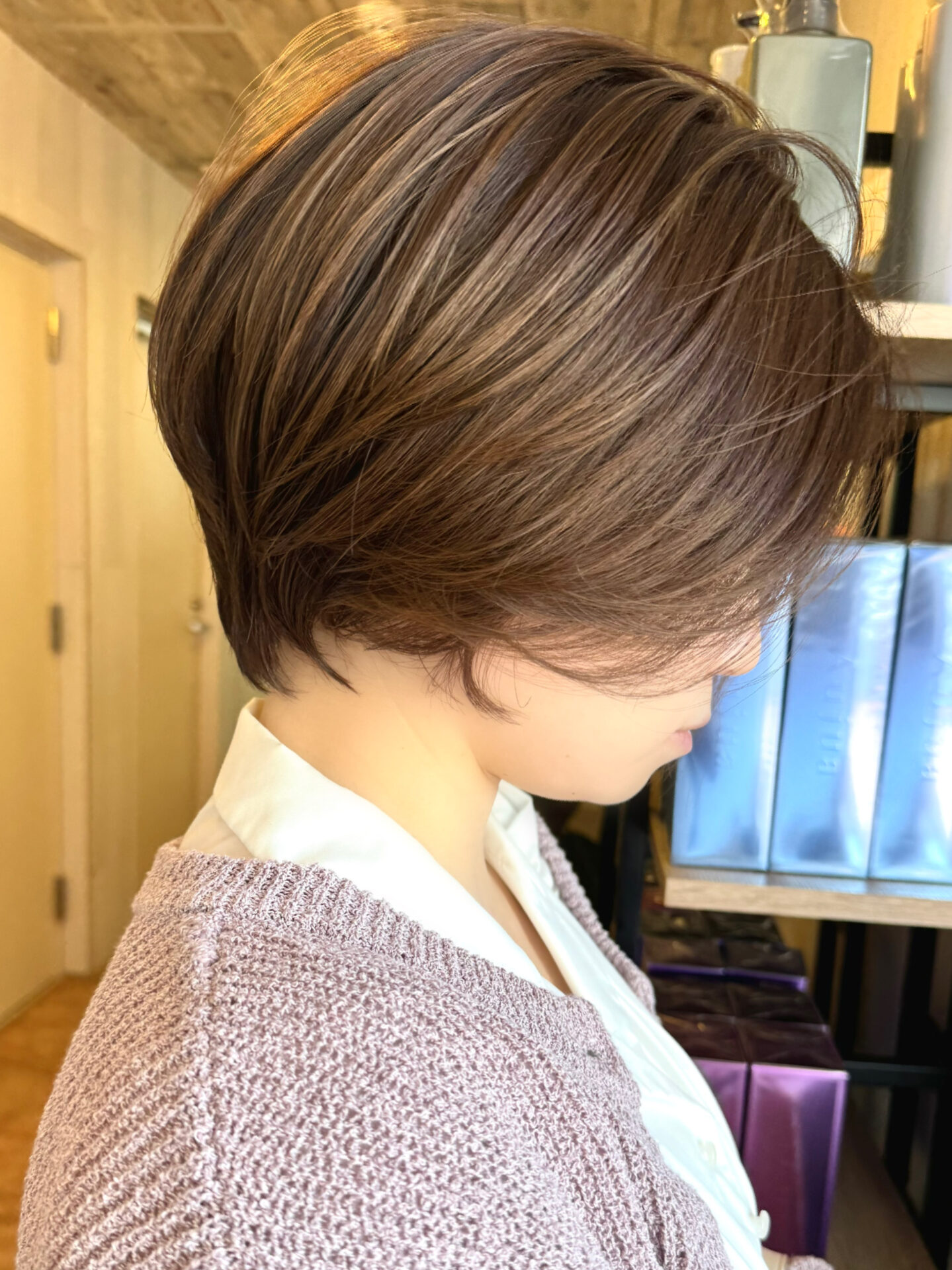 スキバサミを使わないカット