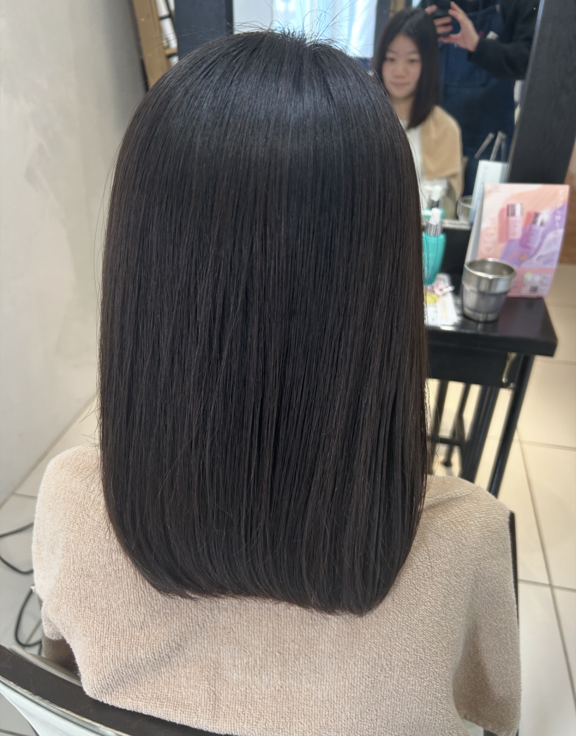 髪質改善ストレート