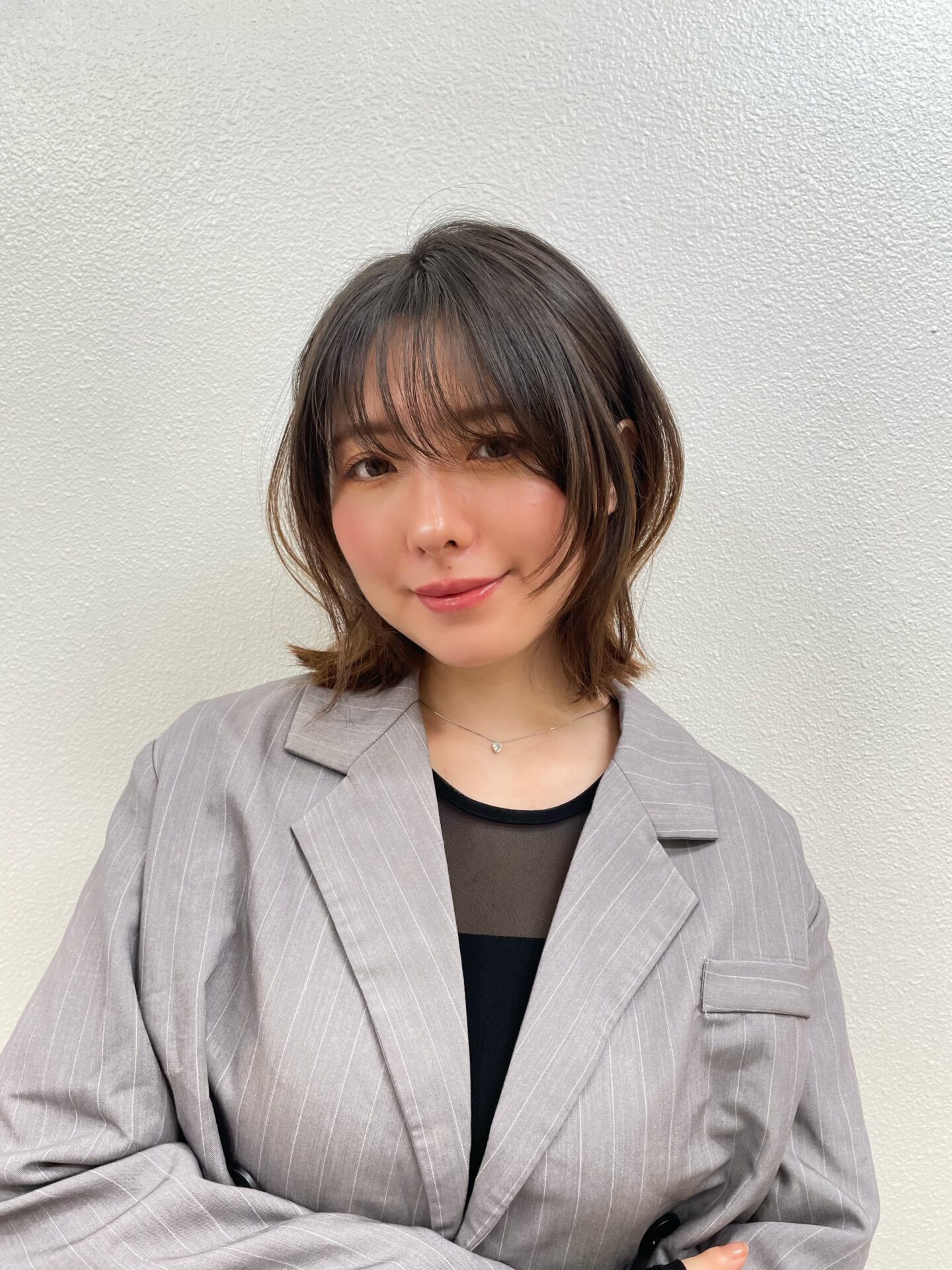 ♡顔まわりレイヤー×くびれボブ♡