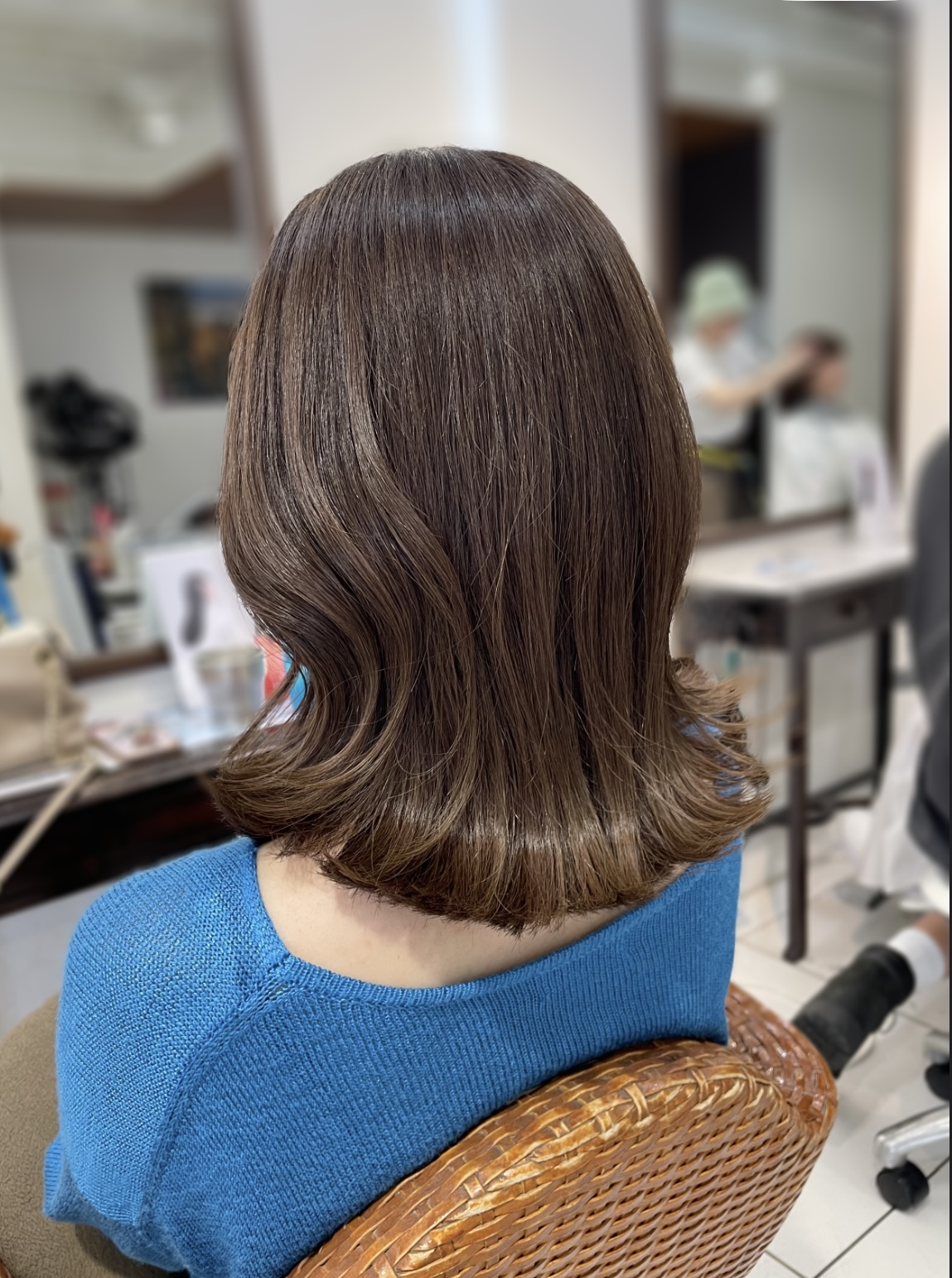 艶が出やすいベージュカラー