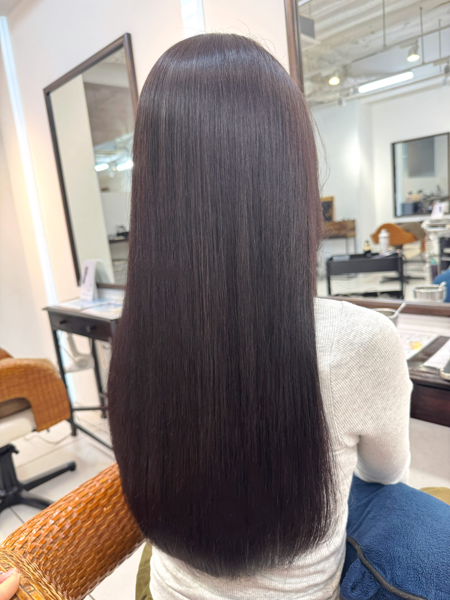 髪質改善ストレート