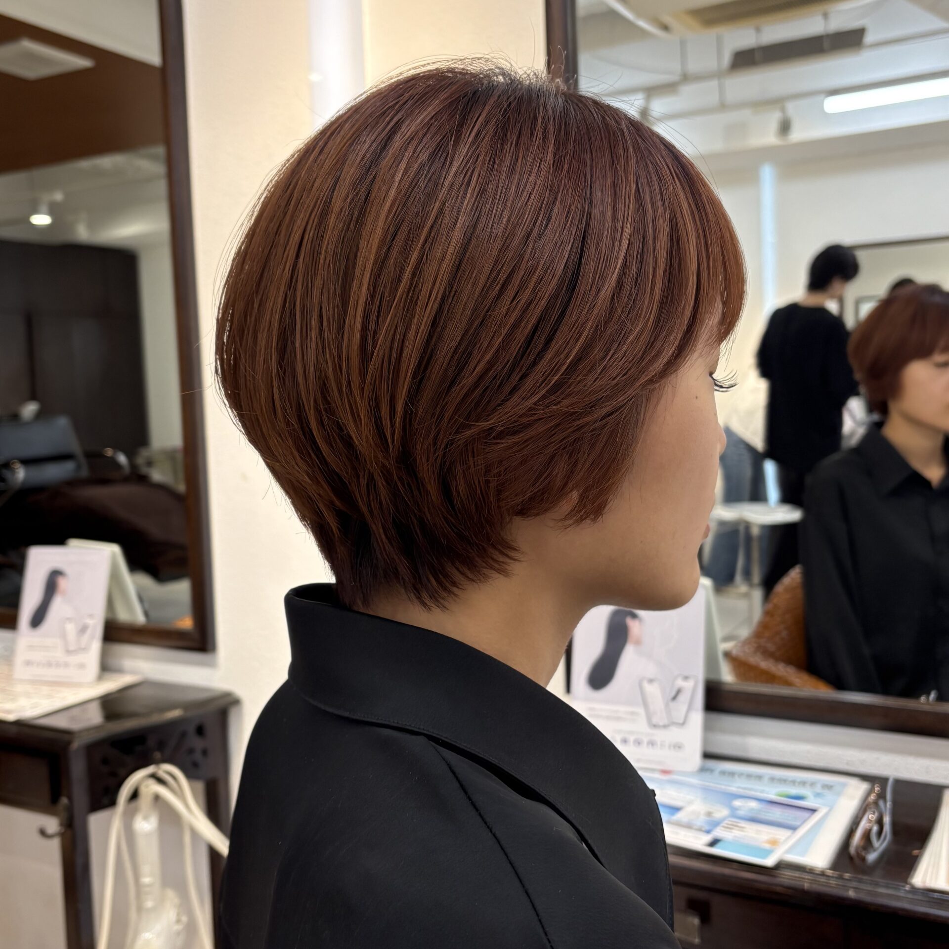 流れるショートカット🐬