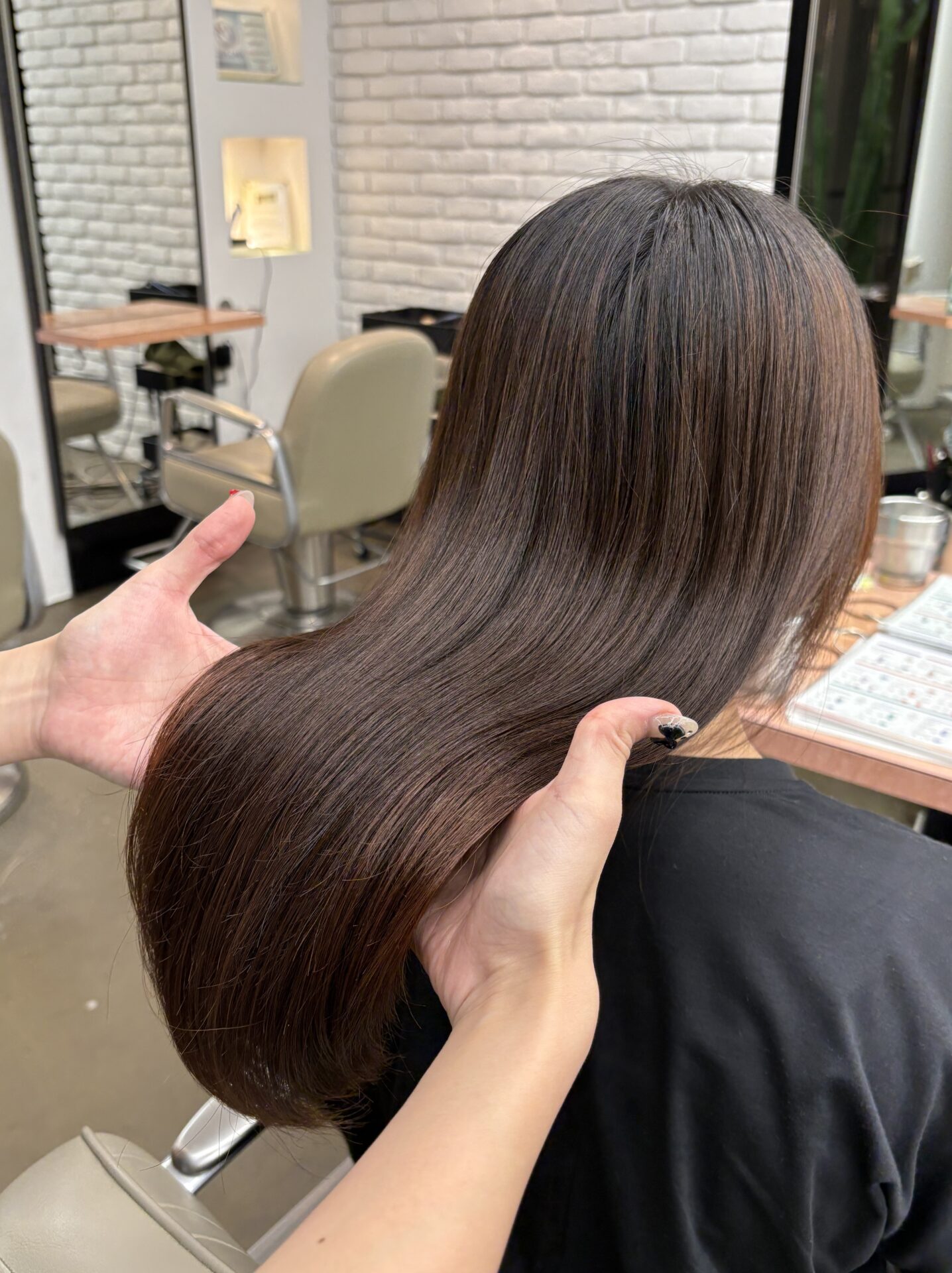 ストレートパーマ