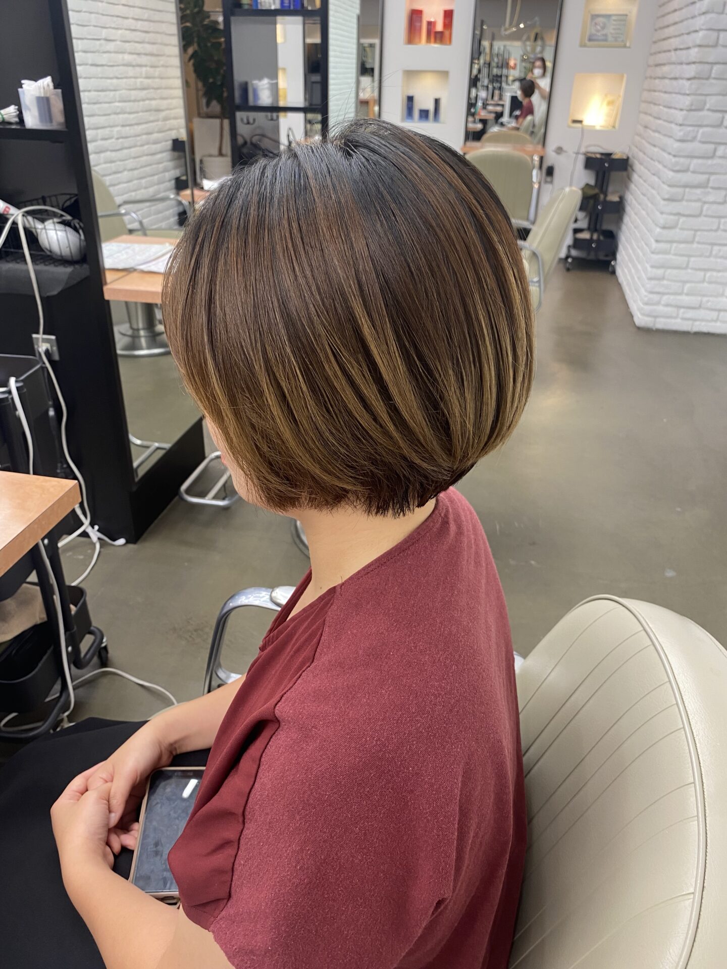 ショートボブ⸝⋆