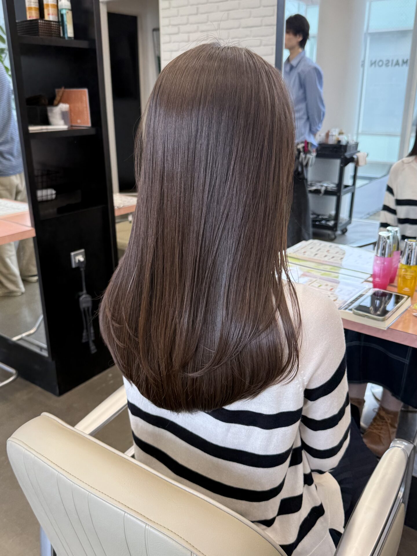 【竹ノ上】乾かしただけで艶髪スタイル